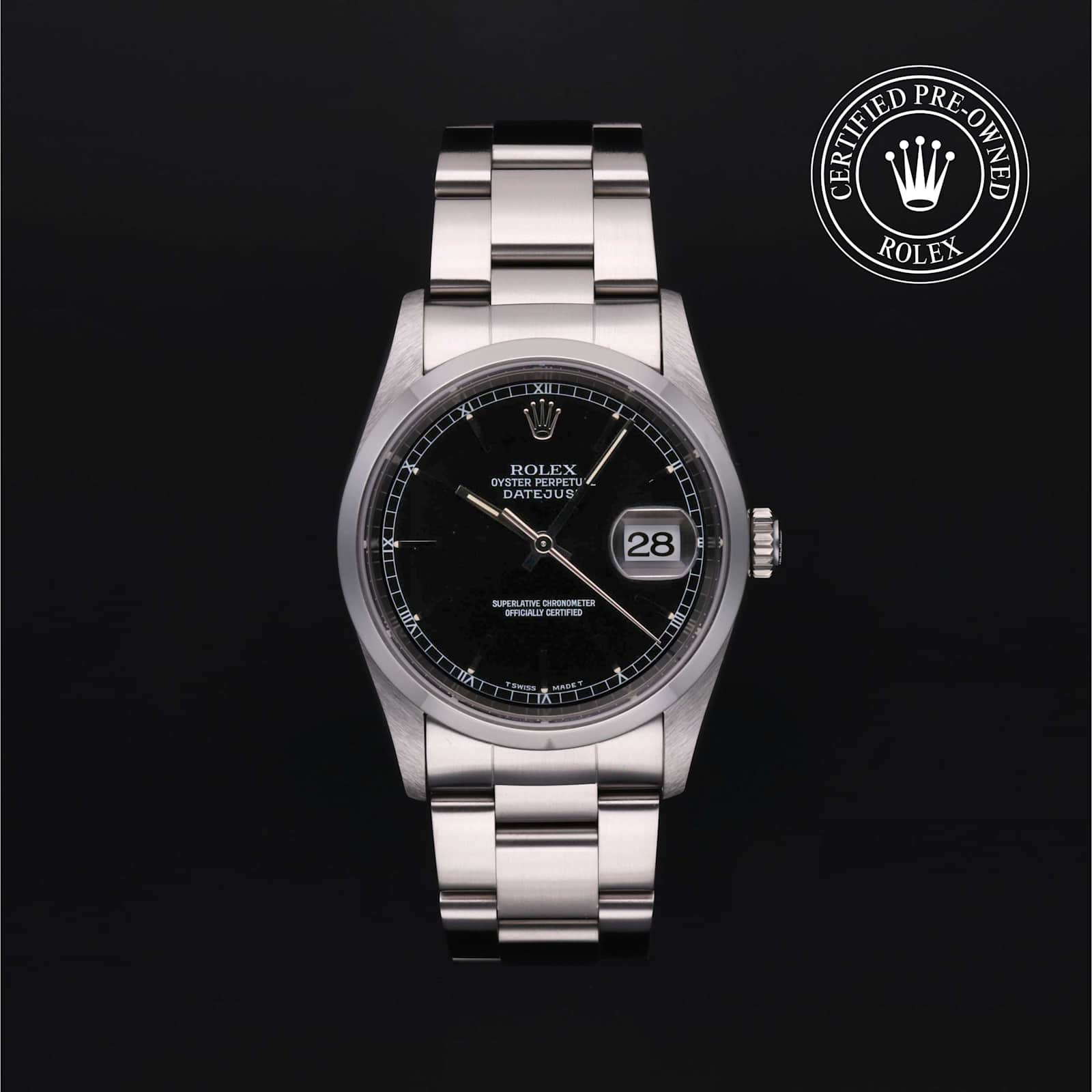 Rolex Datejust in Steel, 16200 - Bucherer