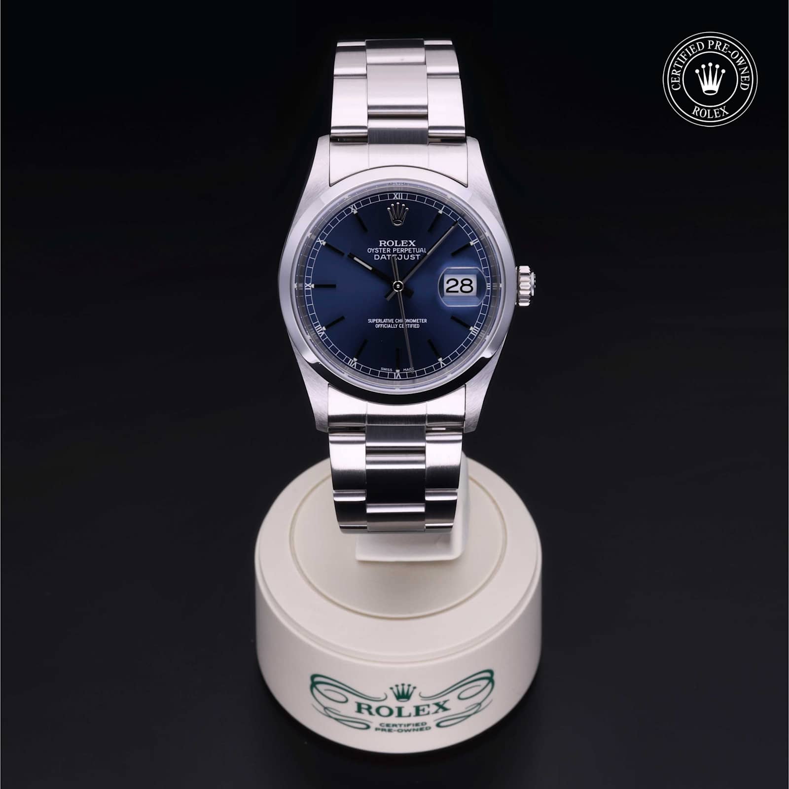 Rolex Datejust in Steel, 16200 - Bucherer