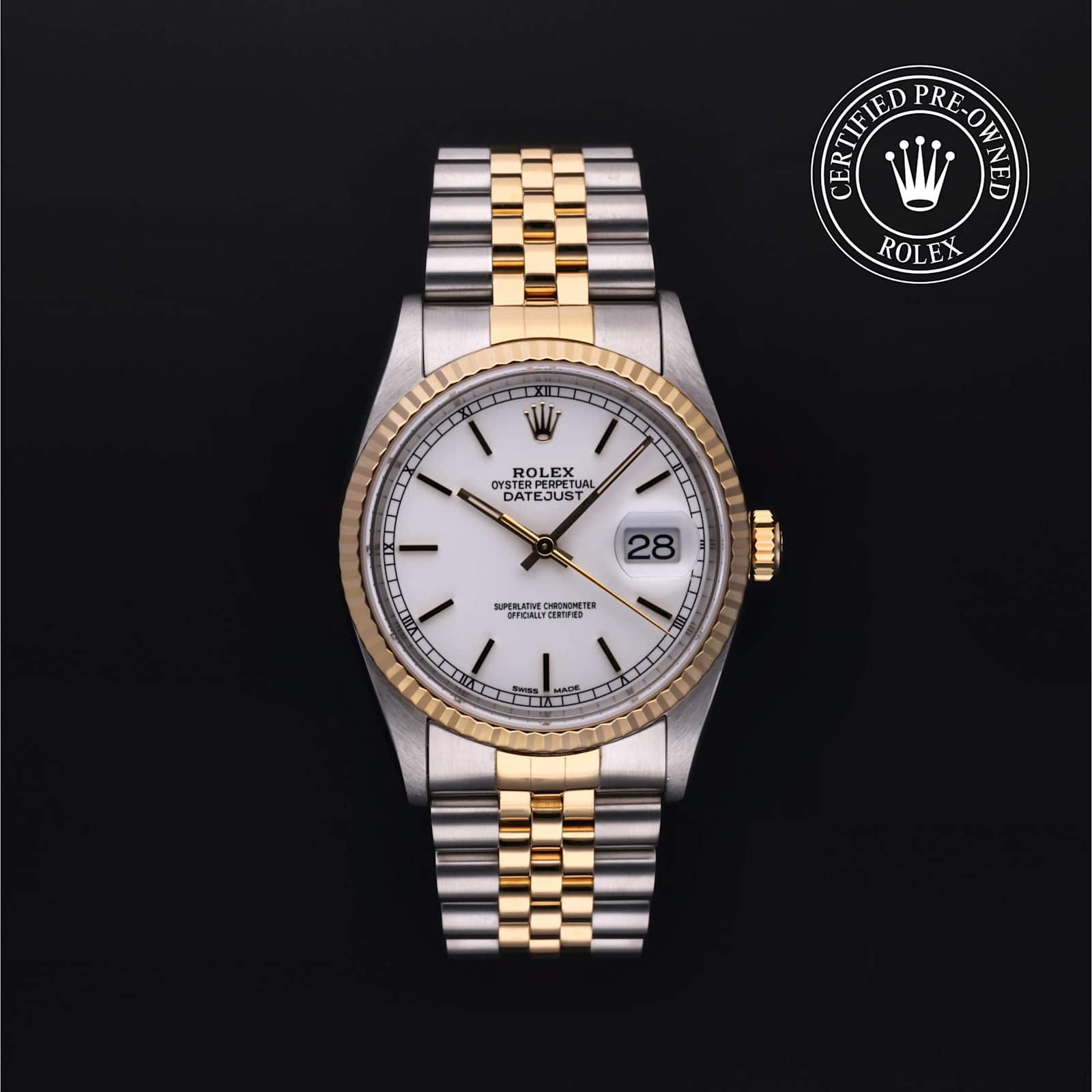 Rolex Datejust in Bicolour, 16233 - Bucherer
