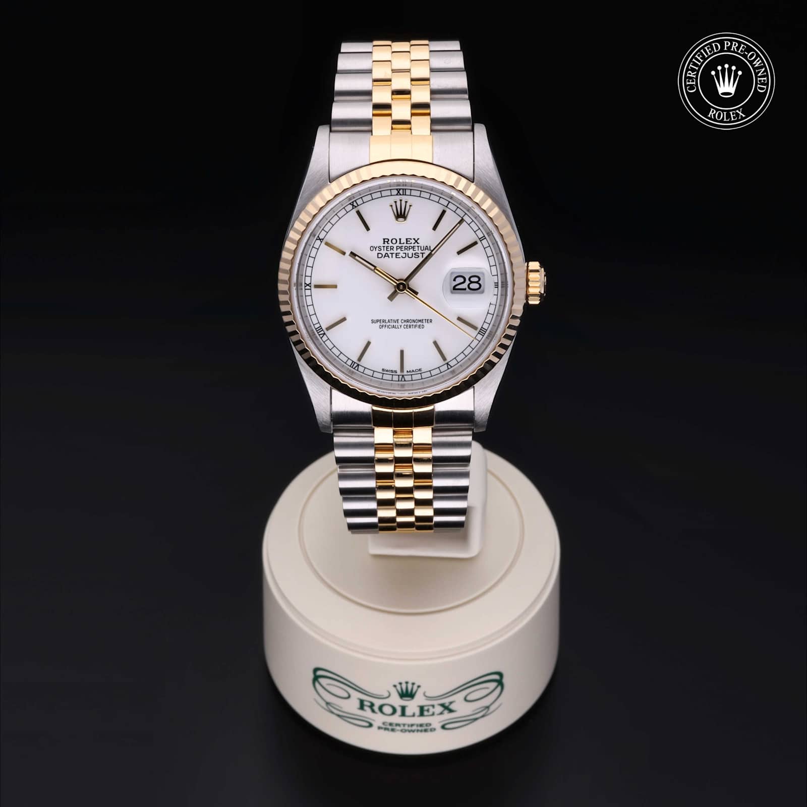 Rolex Datejust in Bicolour, 16233 - Bucherer