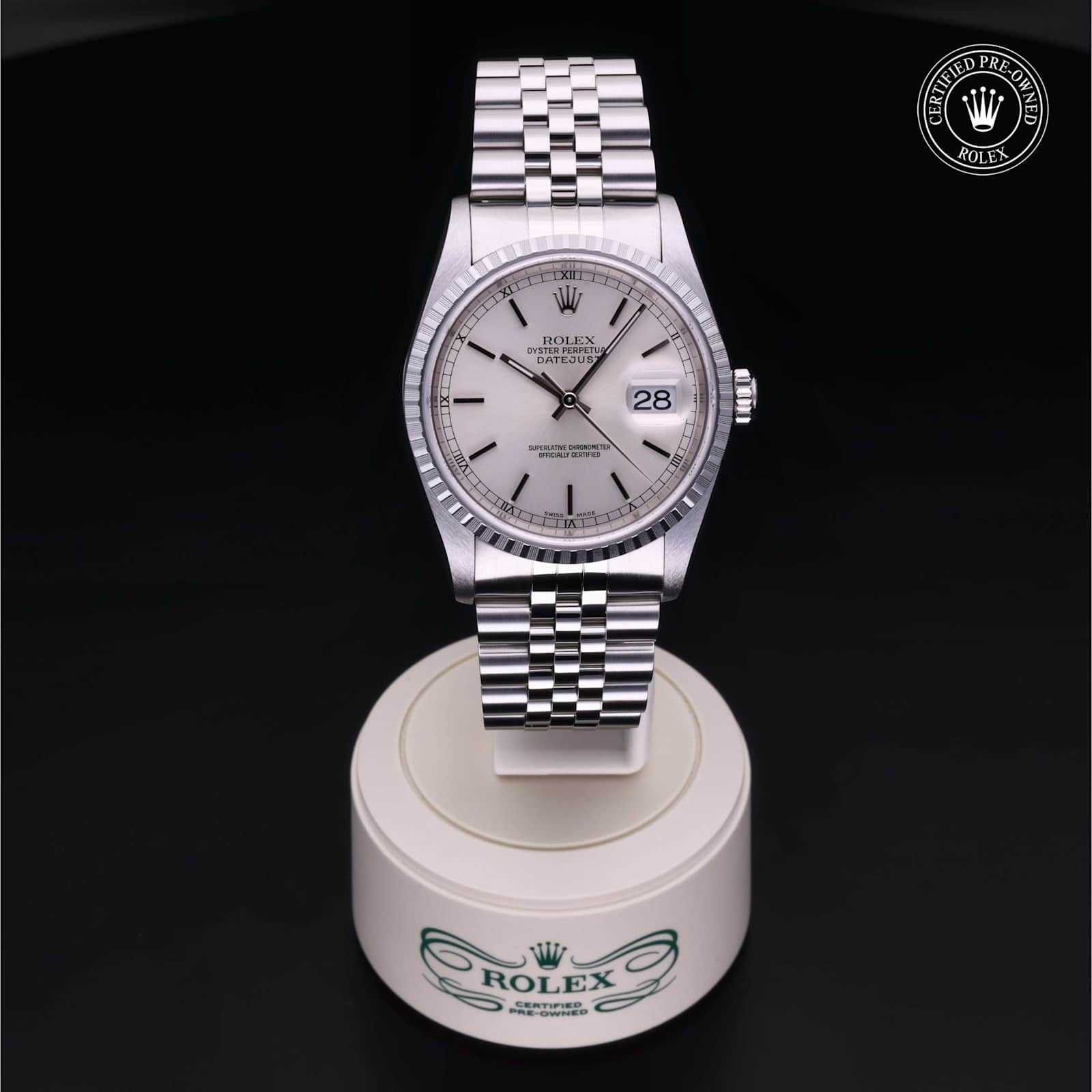 Rolex Datejust in Steel, 16220 - Bucherer
