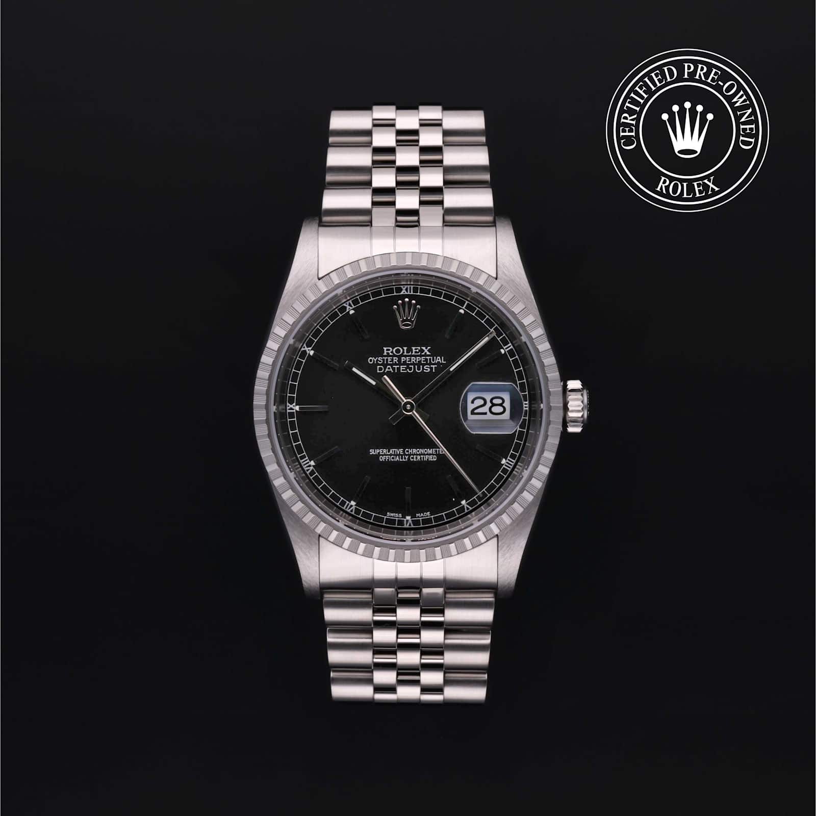 Rolex Datejust in Steel, 16220 - Bucherer