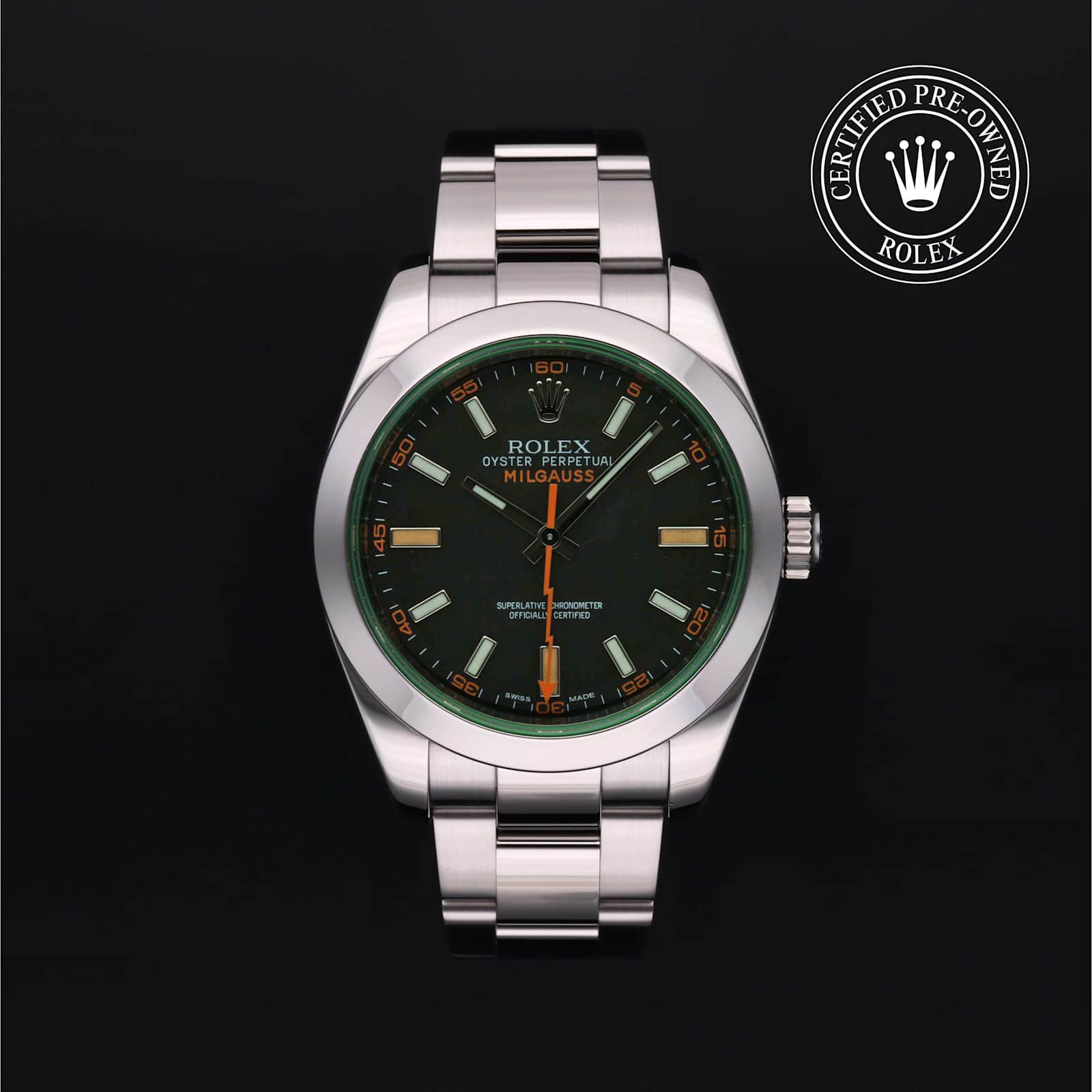 Rolex Milgauss in Steel, 116400 - Bucherer