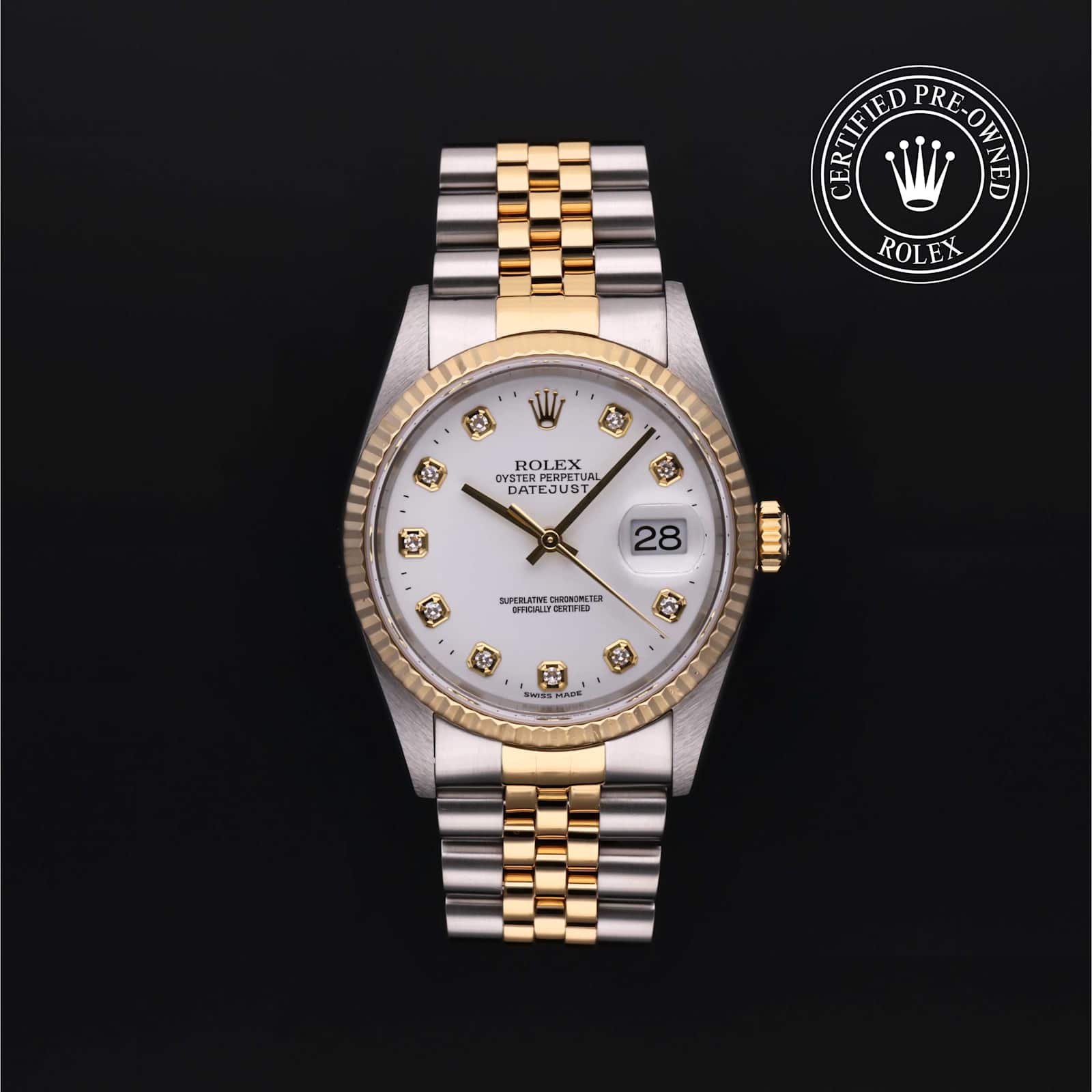 Rolex Datejust in Bicolour, 16233 - Bucherer