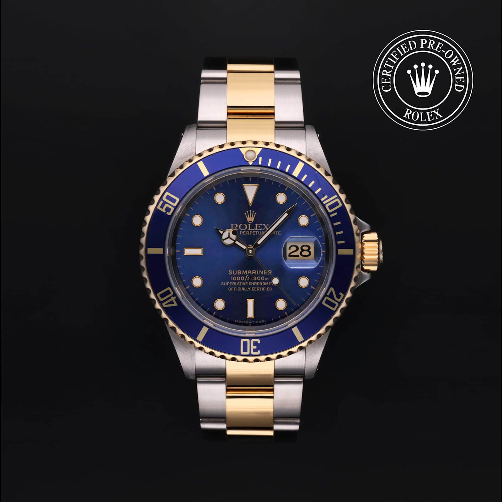 Rolex Submariner Date en Bicolore, 16613 - Bucherer