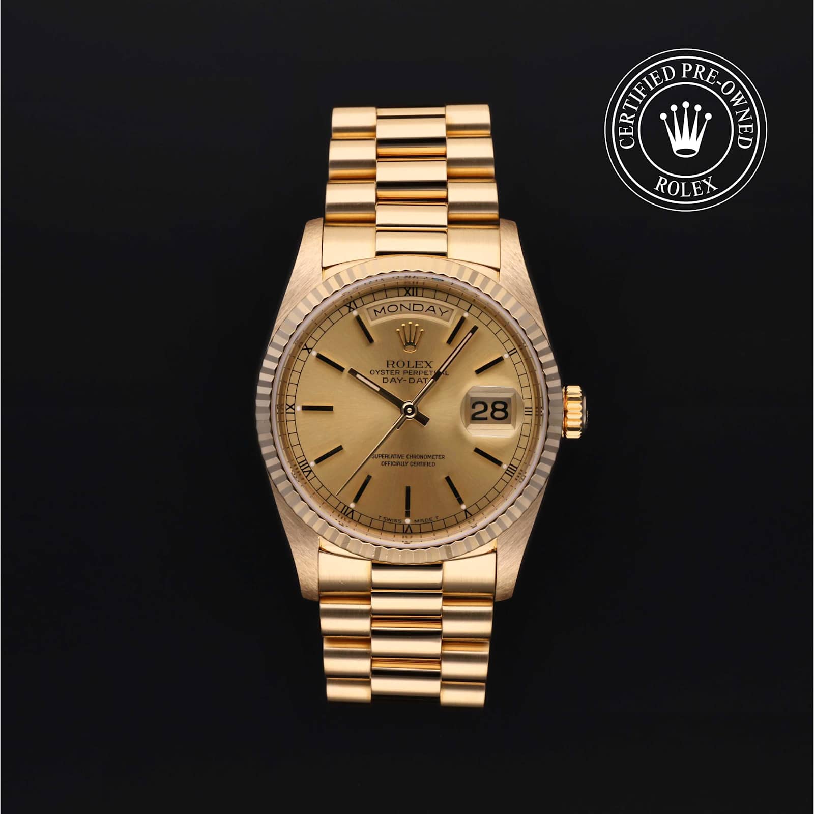Rolex Day-Date en Or Jaune, 18238 - Bucherer