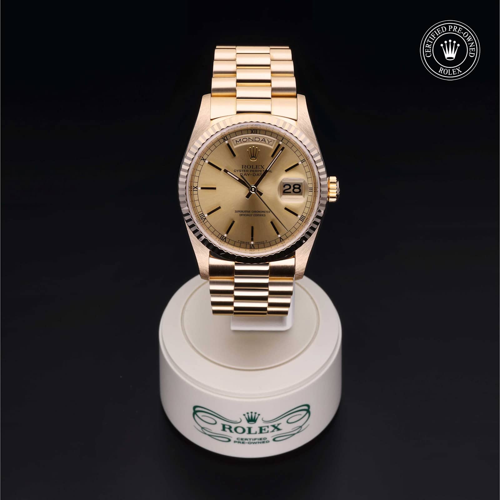 Rolex Day-Date en Or Jaune, 18238 - Bucherer