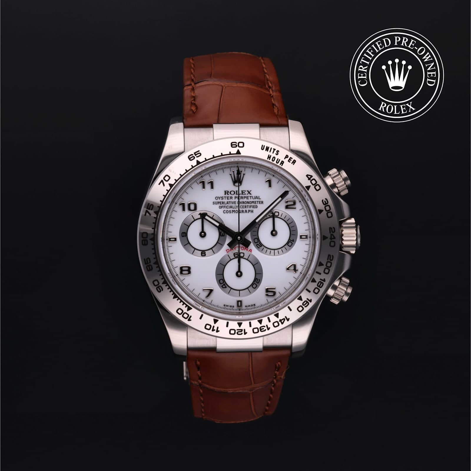 Rolex Cosmograph Daytona in White Gold, 116519 - Bucherer