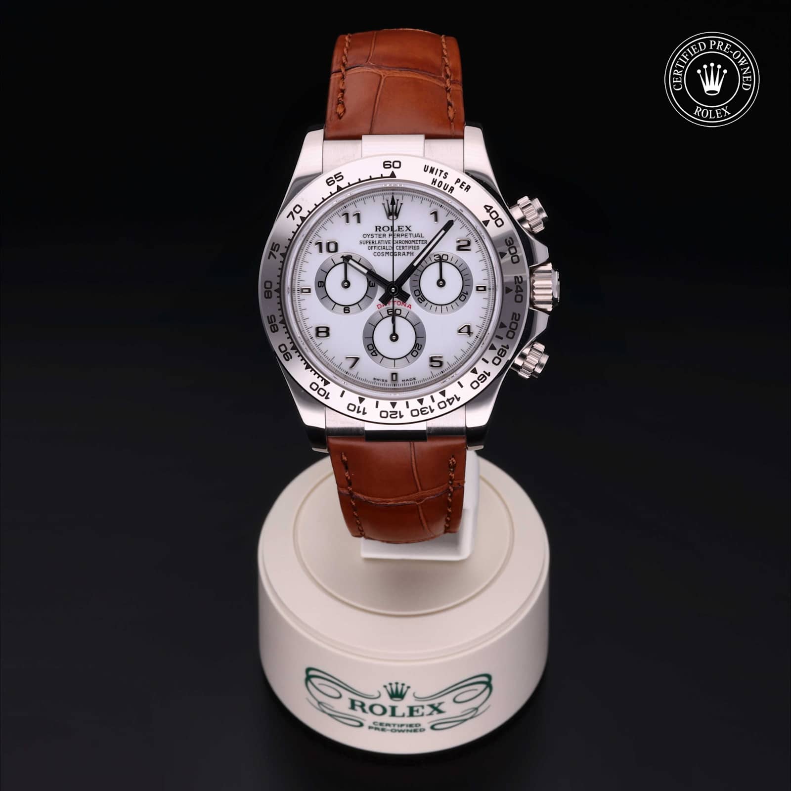 Rolex Cosmograph Daytona in White Gold, 116519 - Bucherer