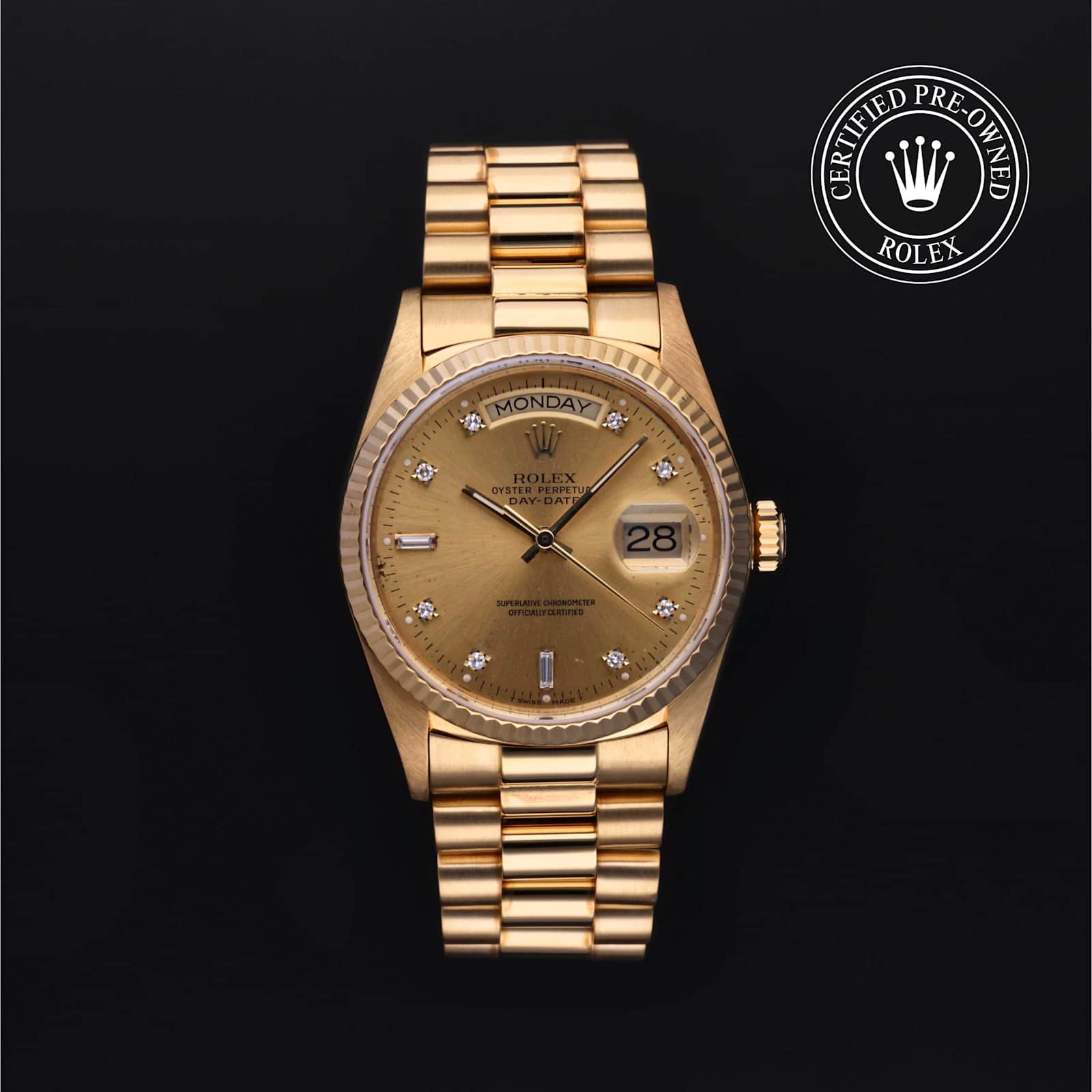Rolex Day-Date in Yellow Gold, 18038 - Bucherer