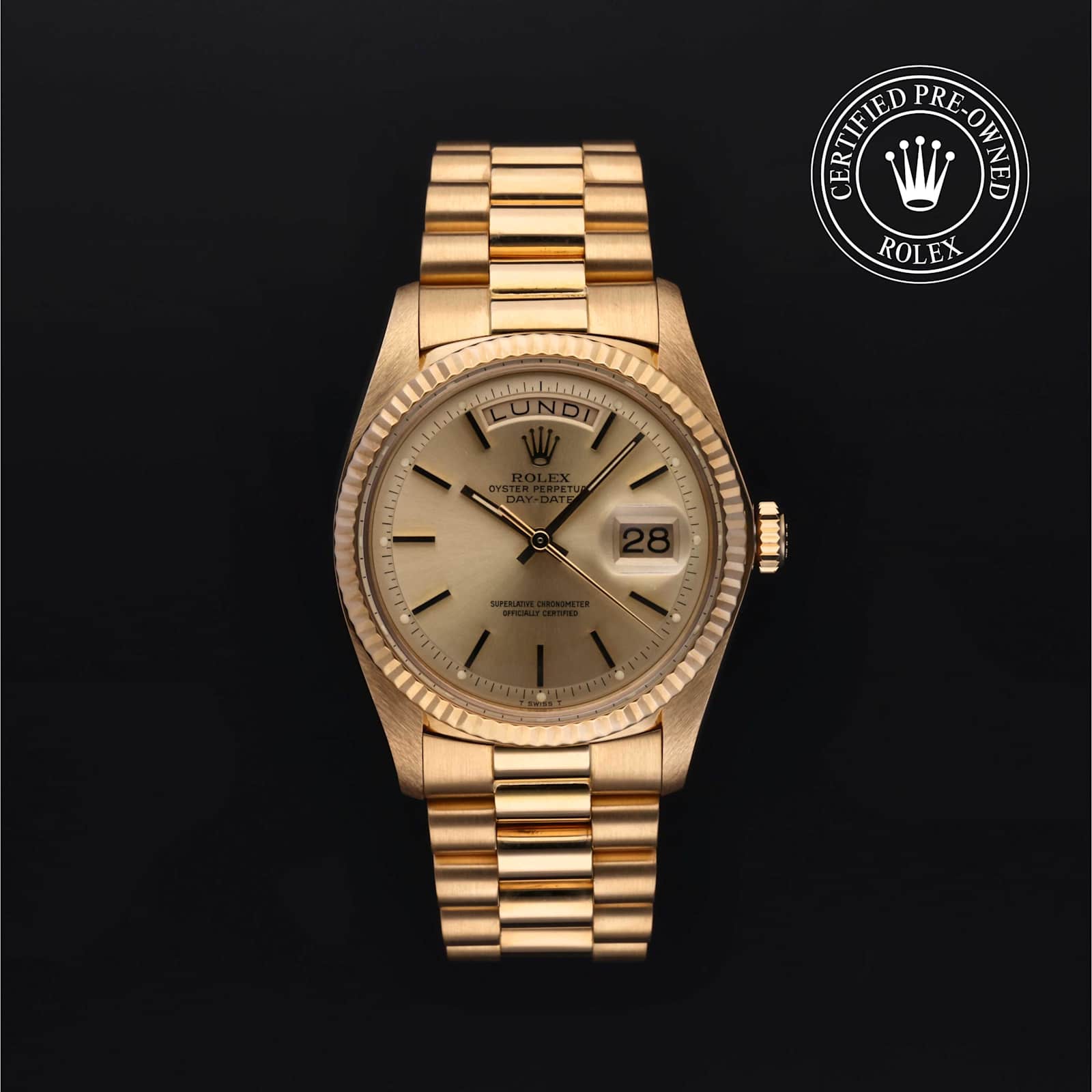 Rolex Day-Date en Or Jaune, 1803 - Bucherer