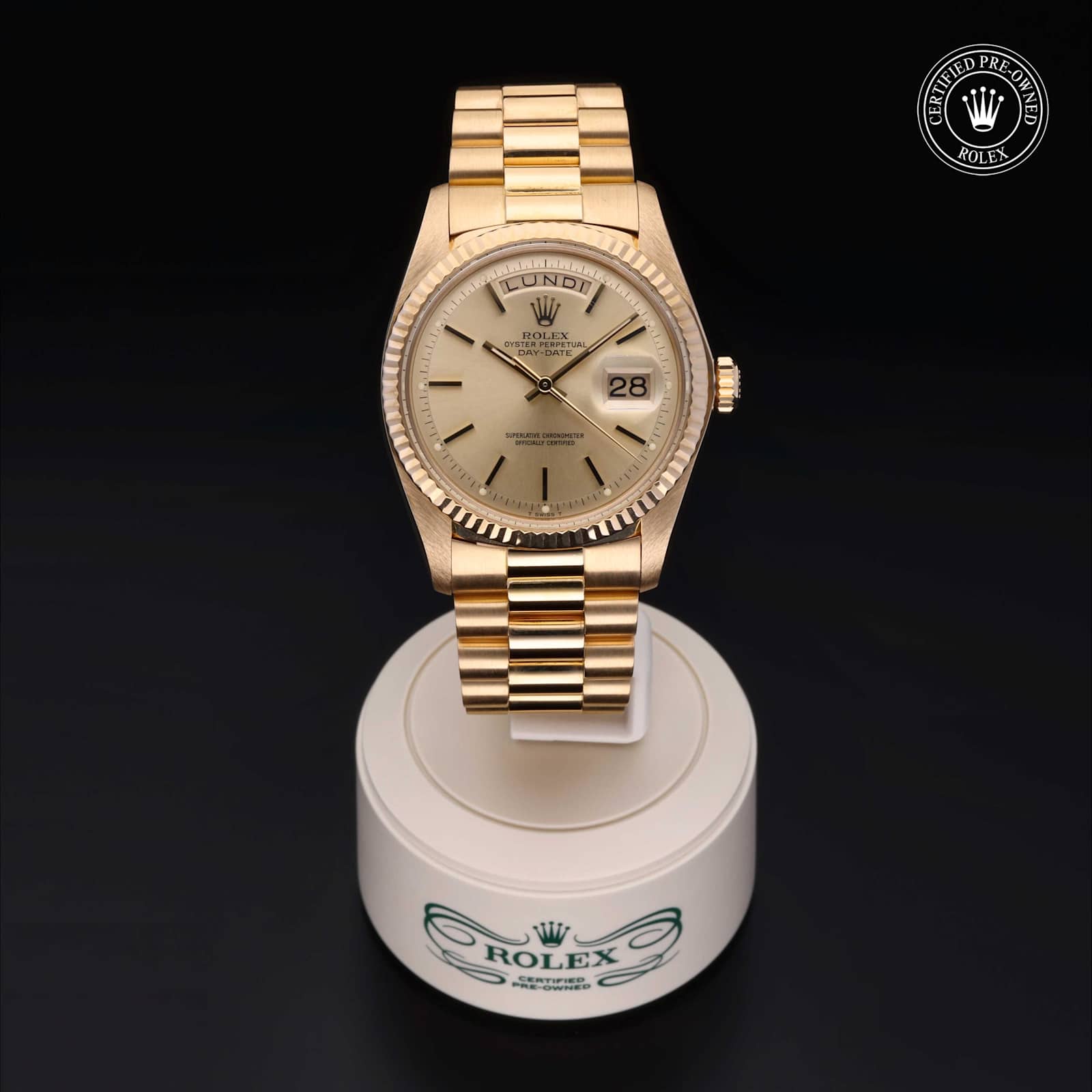 Rolex Day-Date en Or Jaune, 1803 - Bucherer