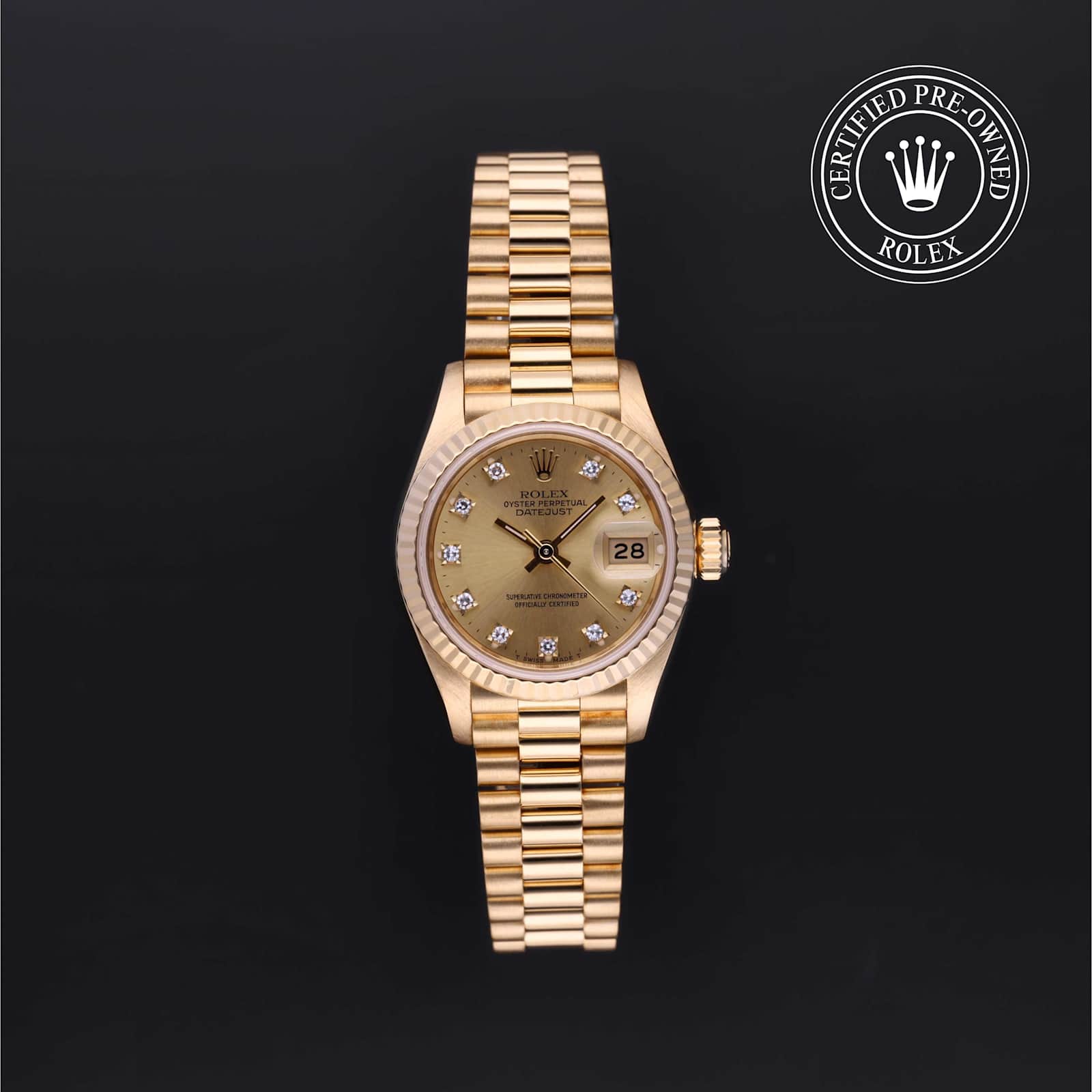 Rolex Datejust in Yellow Gold, 69178 - Bucherer