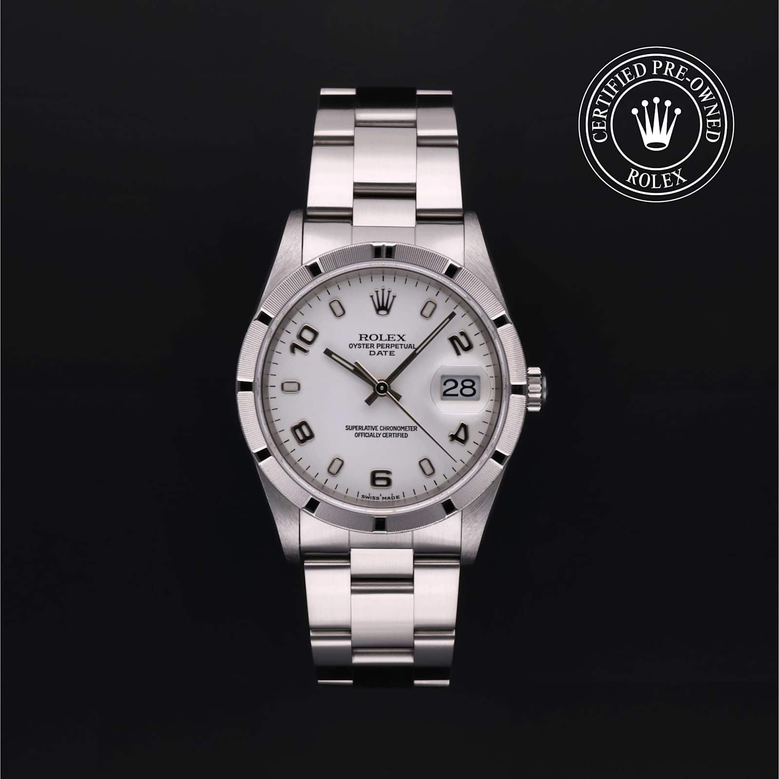 Rolex Date en Acier, 15210 - Bucherer