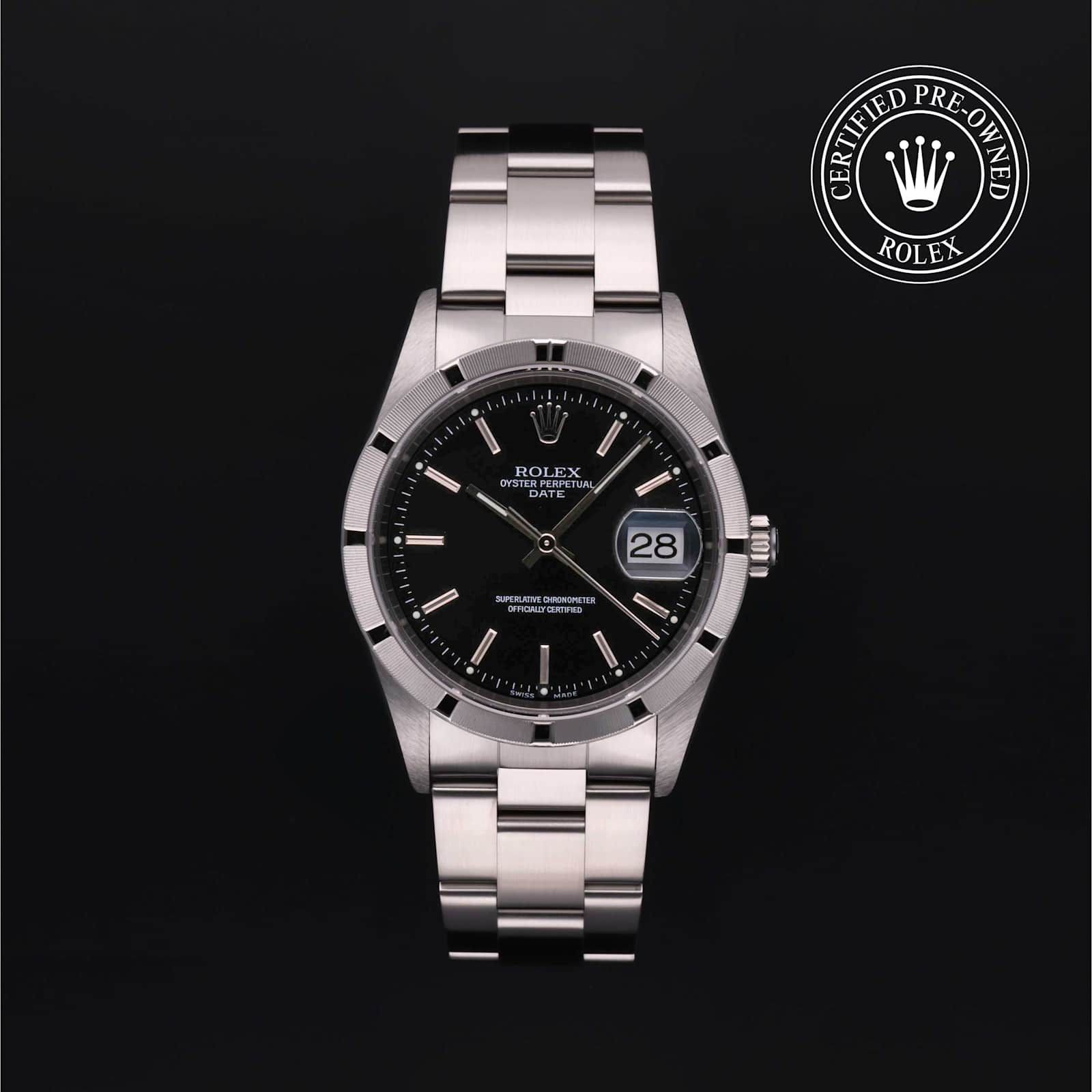 Rolex Date en Acier, 15210 - Bucherer