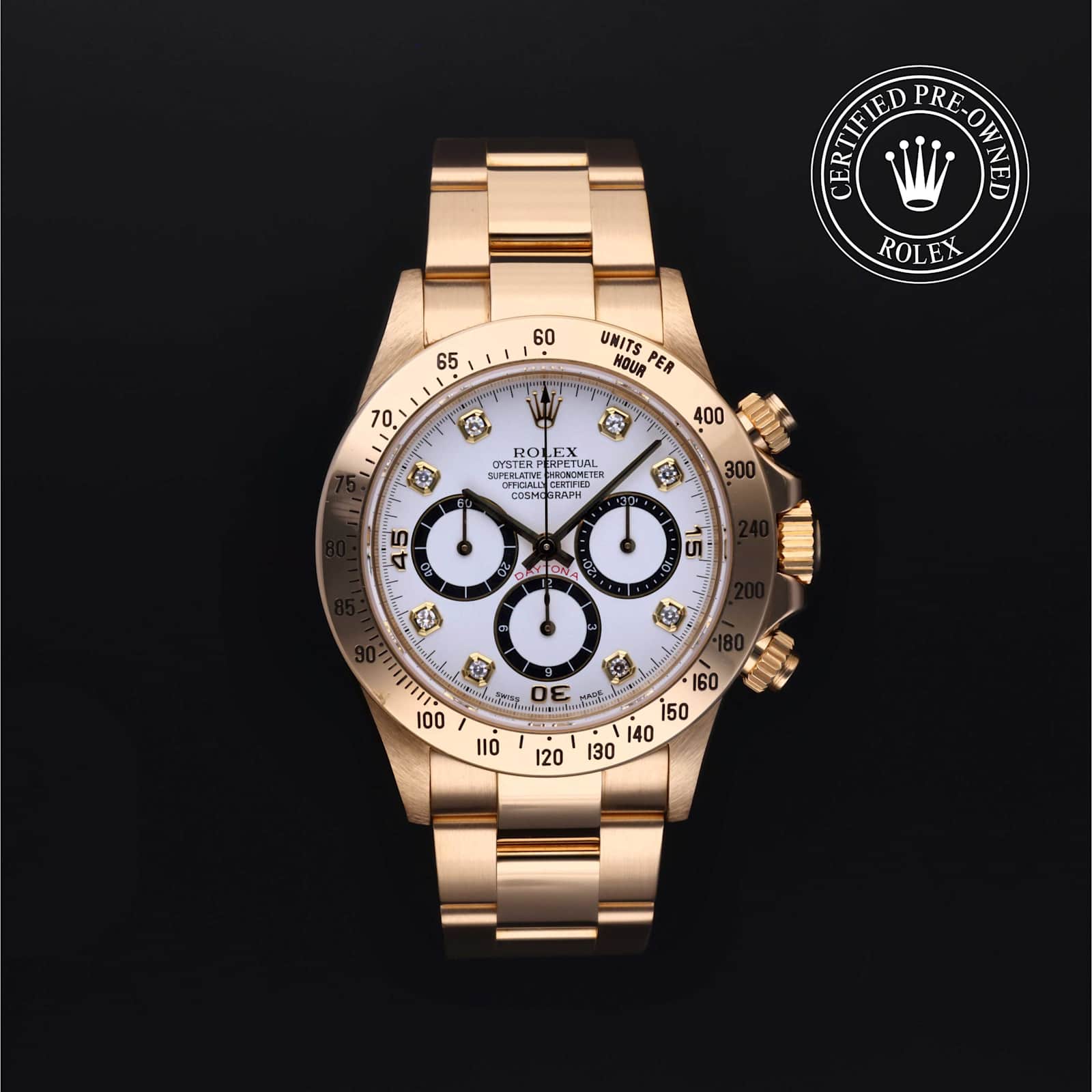 Rolex Cosmograph Daytona in Yellow Gold, 16528 - Bucherer