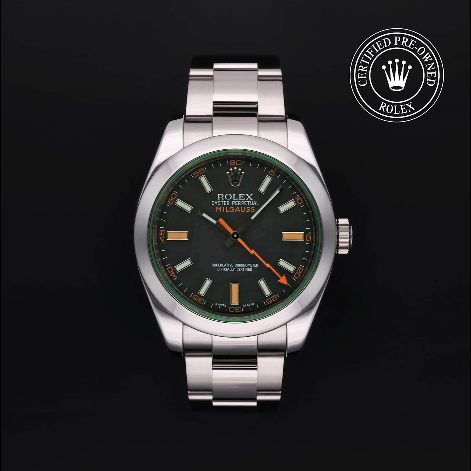 Rolex Milgauss in Steel, 116400 - Bucherer
