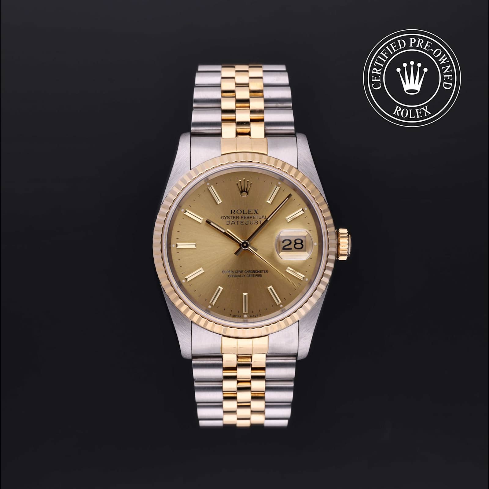 Rolex Datejust in Bicolour, 16233 - Bucherer