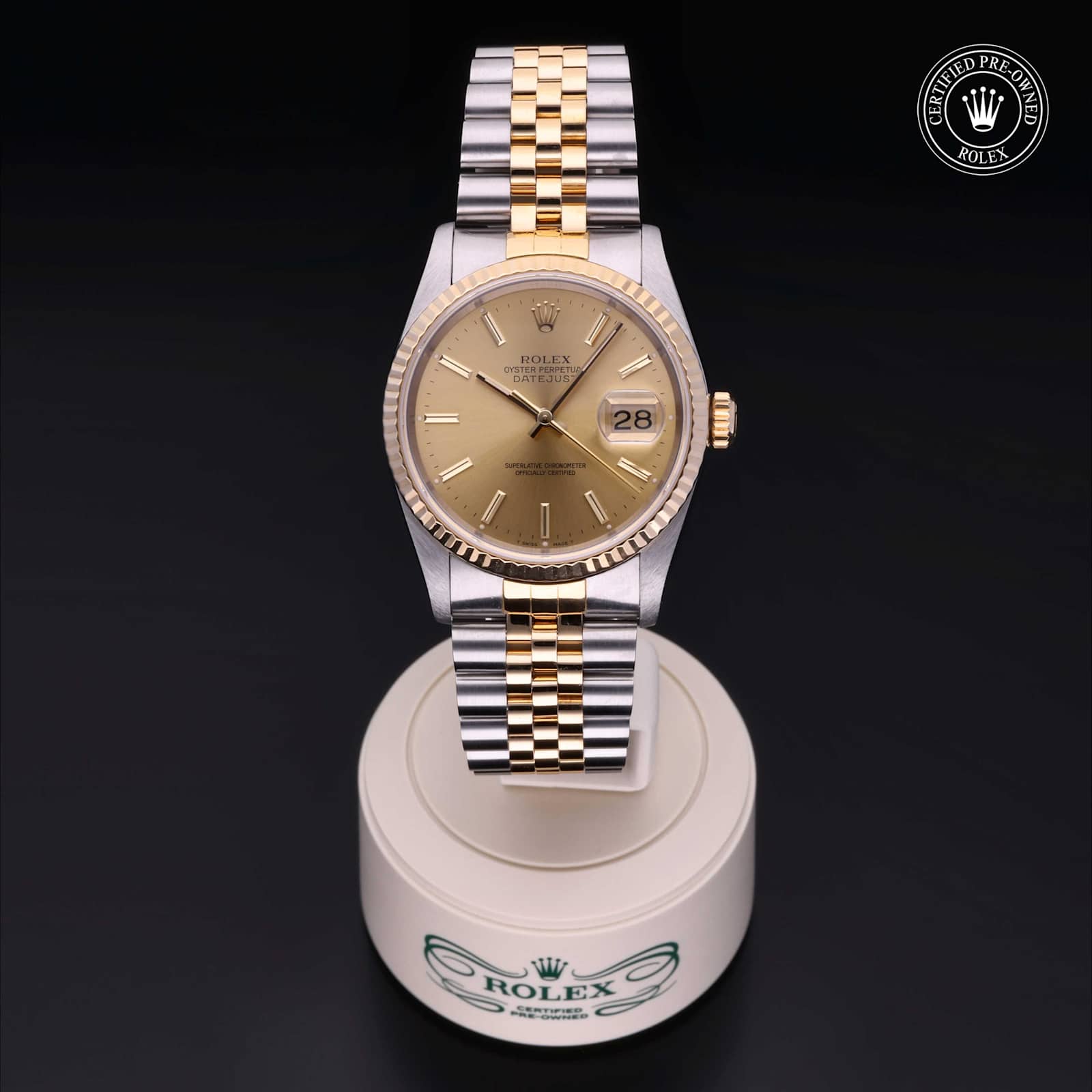 Rolex Datejust in Bicolour, 16233 - Bucherer