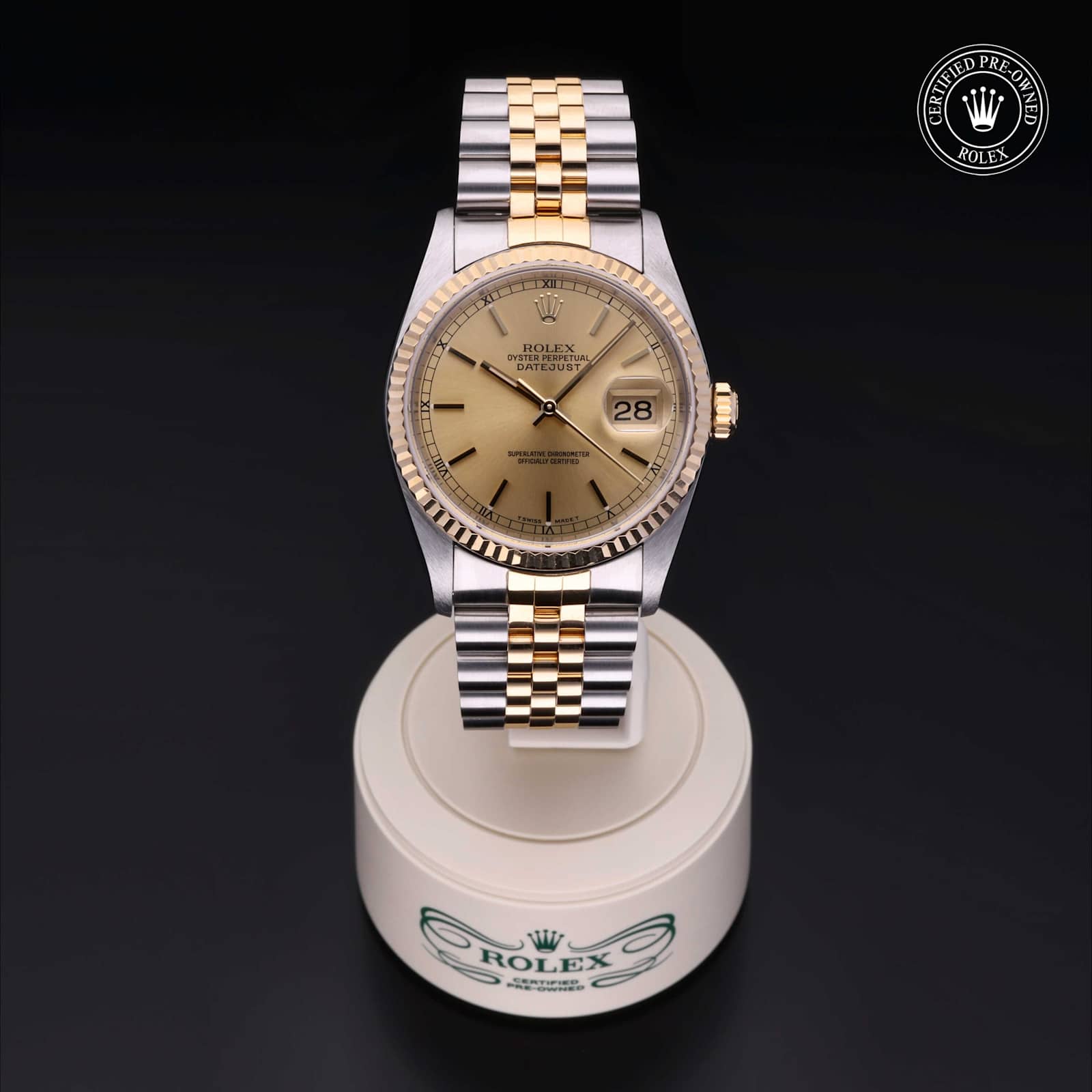 Rolex Datejust in Bicolour, 16233 - Bucherer