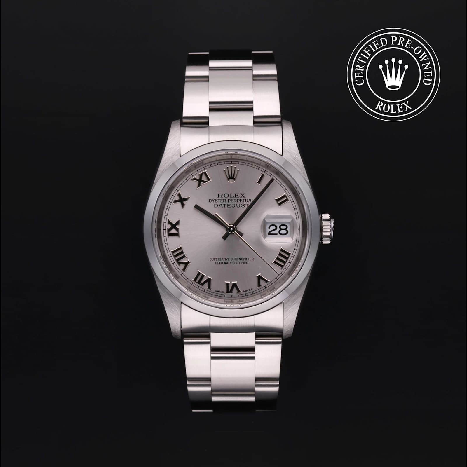 Rolex Datejust in Steel, 16200 - Bucherer