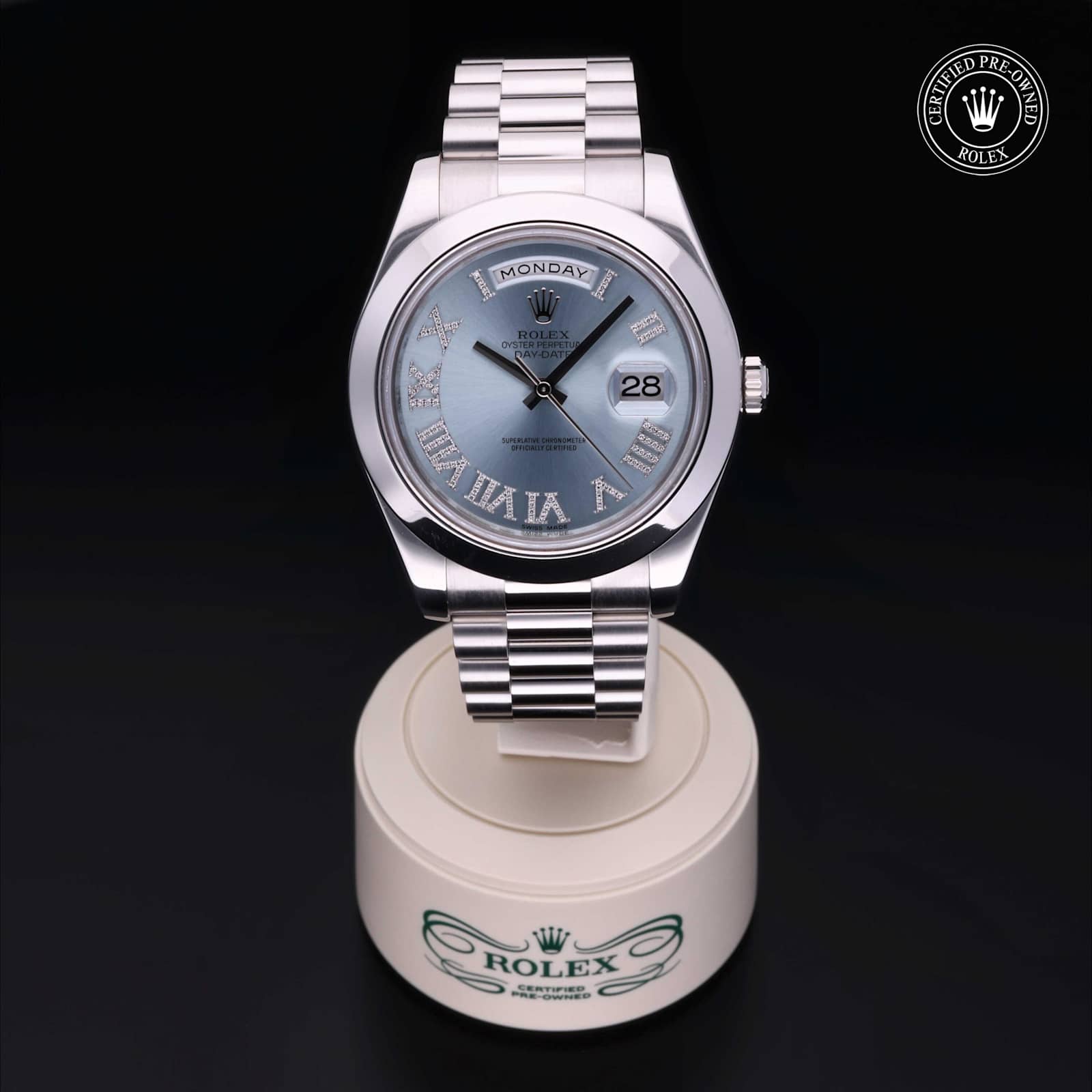 Rolex Day-Date in Platinum, 218206 - Bucherer