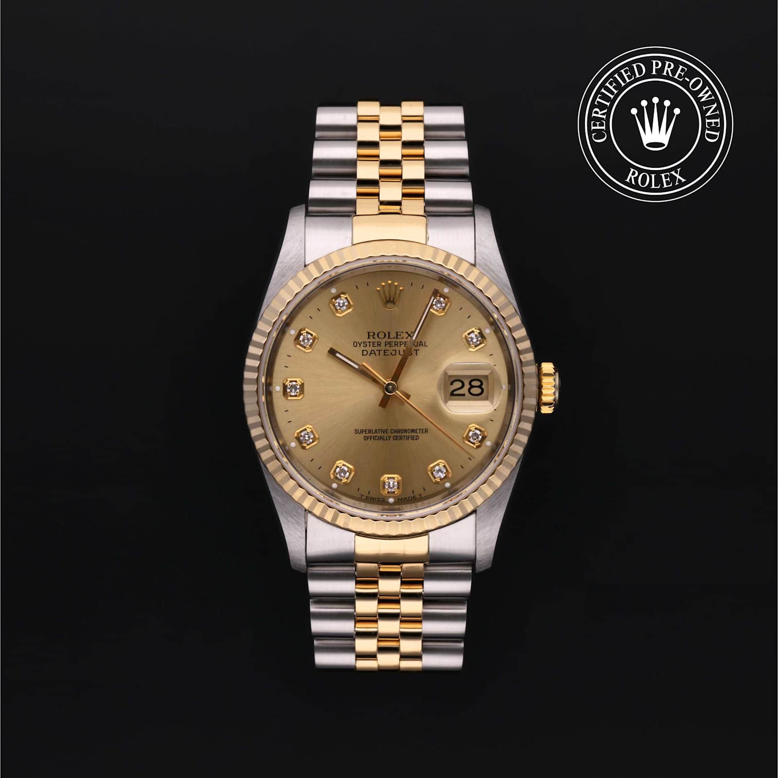 Rolex Datejust in Bicolour, 16233 - Bucherer