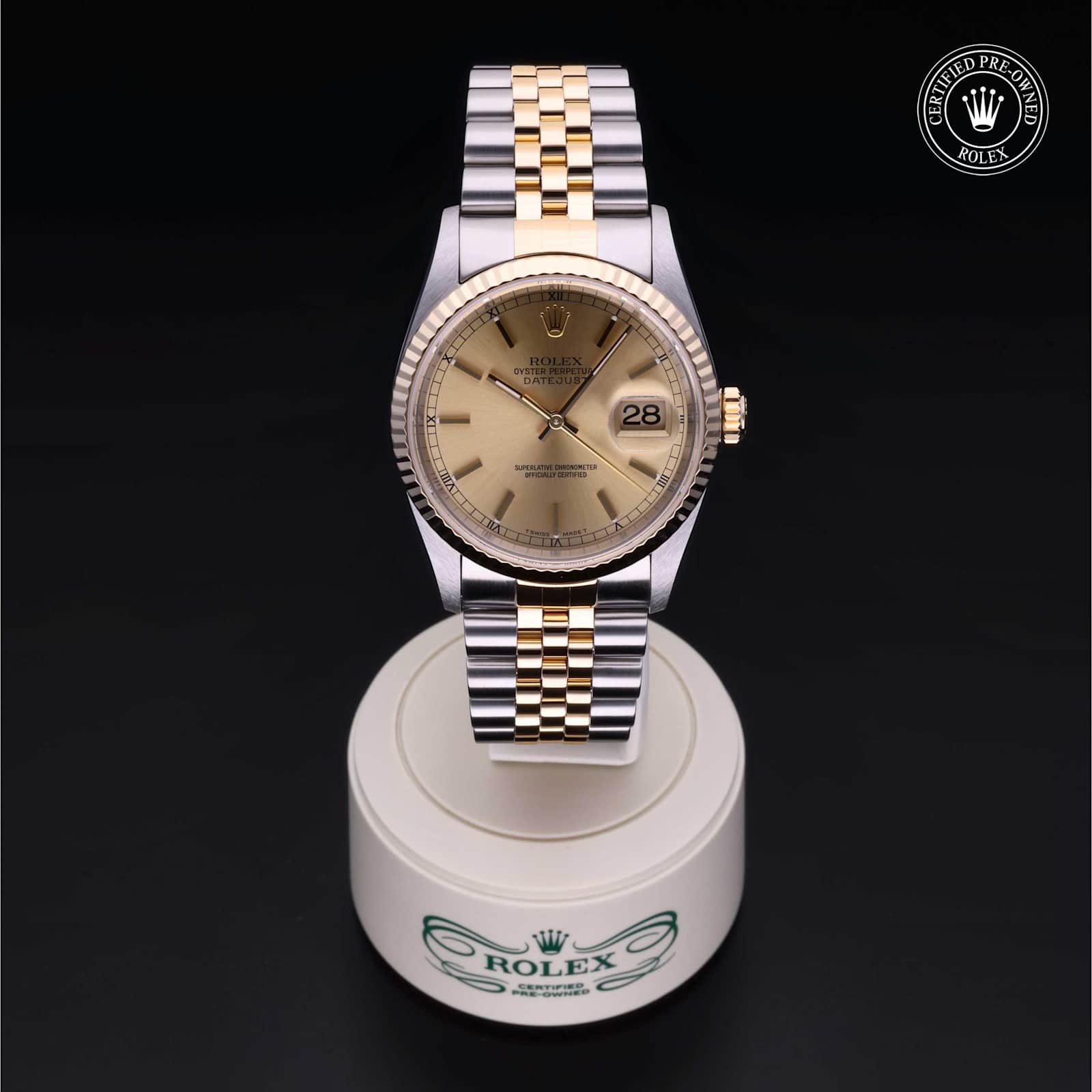 Rolex Datejust in Bicolour, 16233 - Bucherer