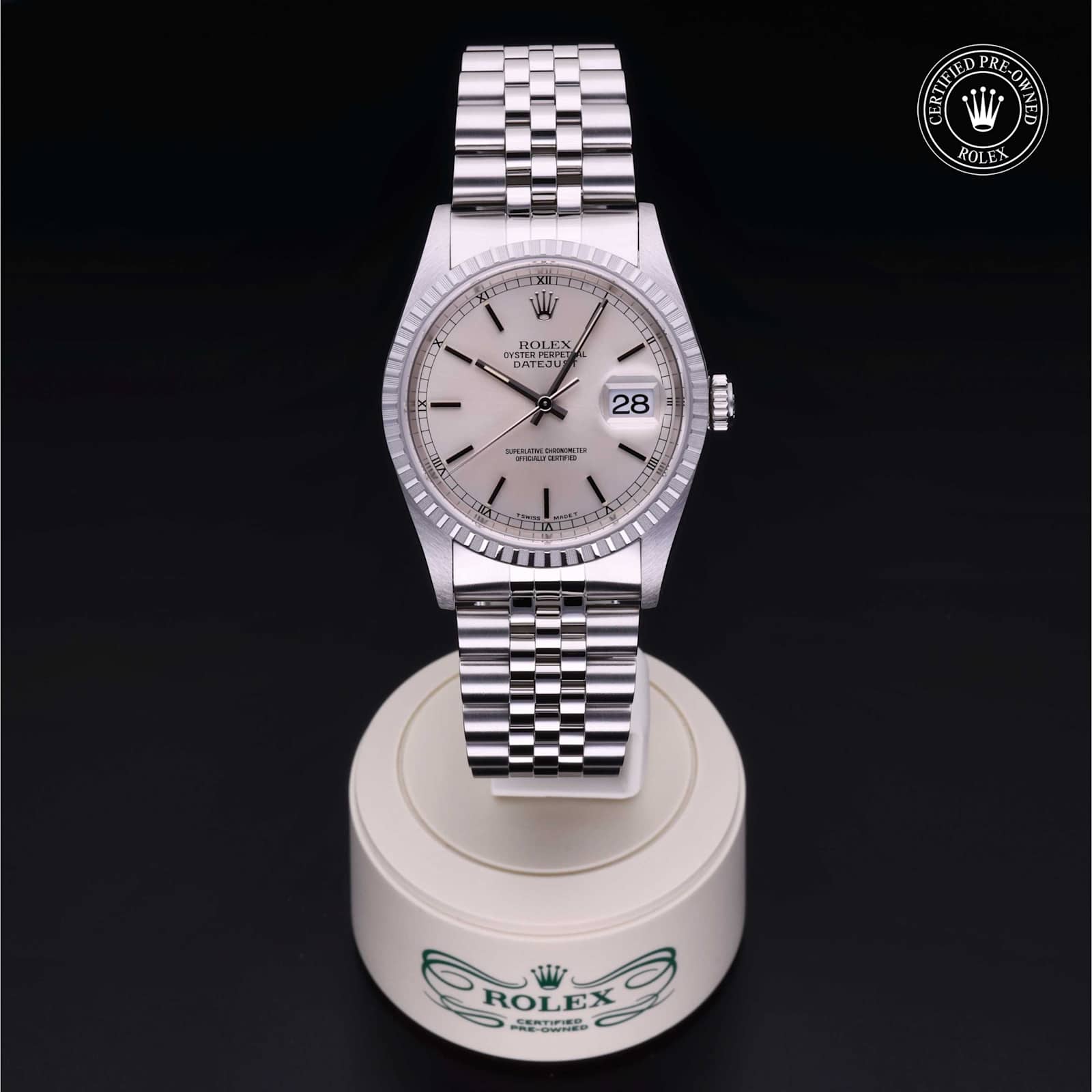 Rolex Datejust in Steel, 16220 - Bucherer