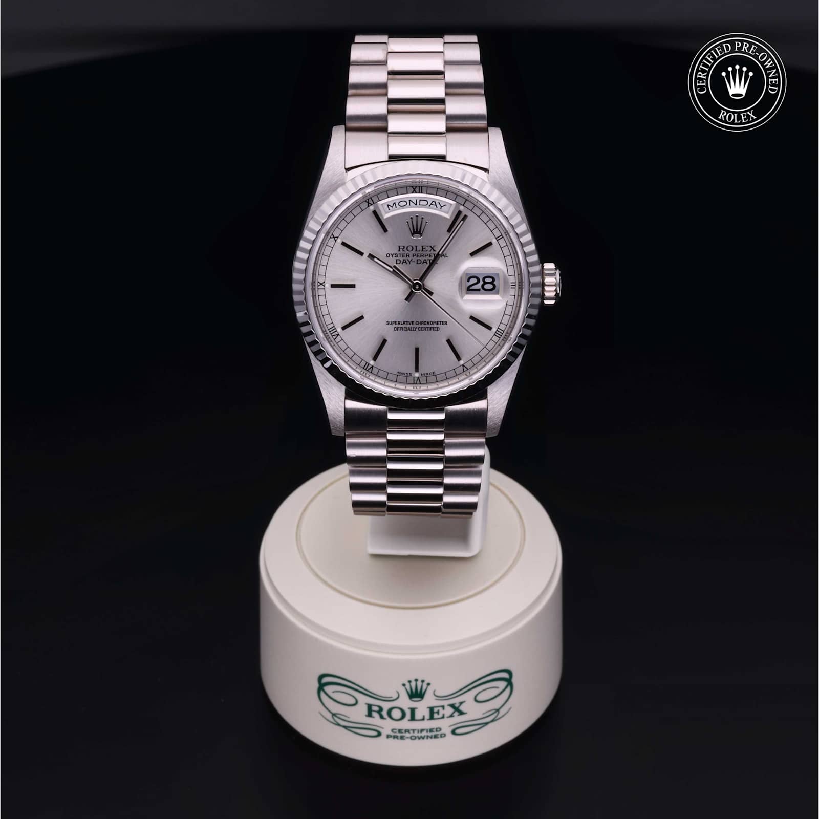 Rolex Day-Date in Weissgold, 18239 - Bucherer