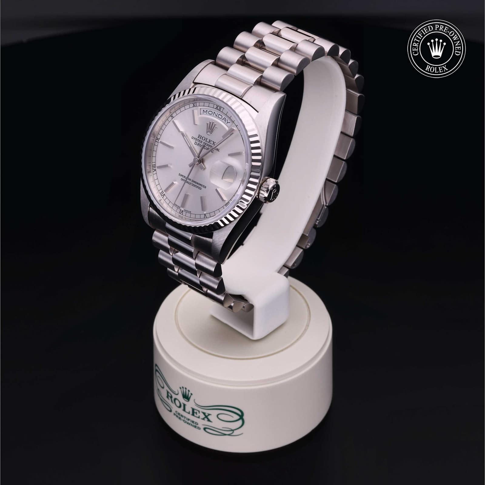 Rolex Day-Date in Weissgold, 18239 - Bucherer