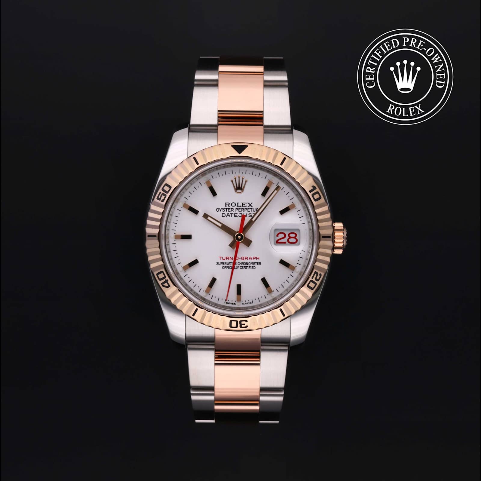 Rolex Turn-O-Graph in Bicolour, 116261 - Bucherer
