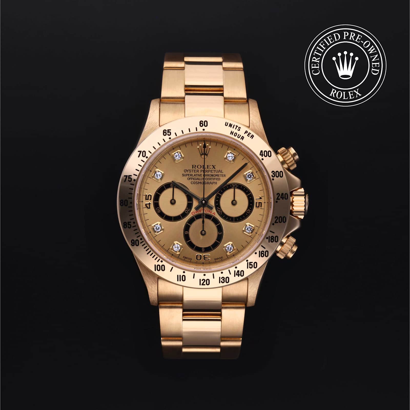 Rolex Cosmograph Daytona in Yellow Gold, 16528 - Bucherer