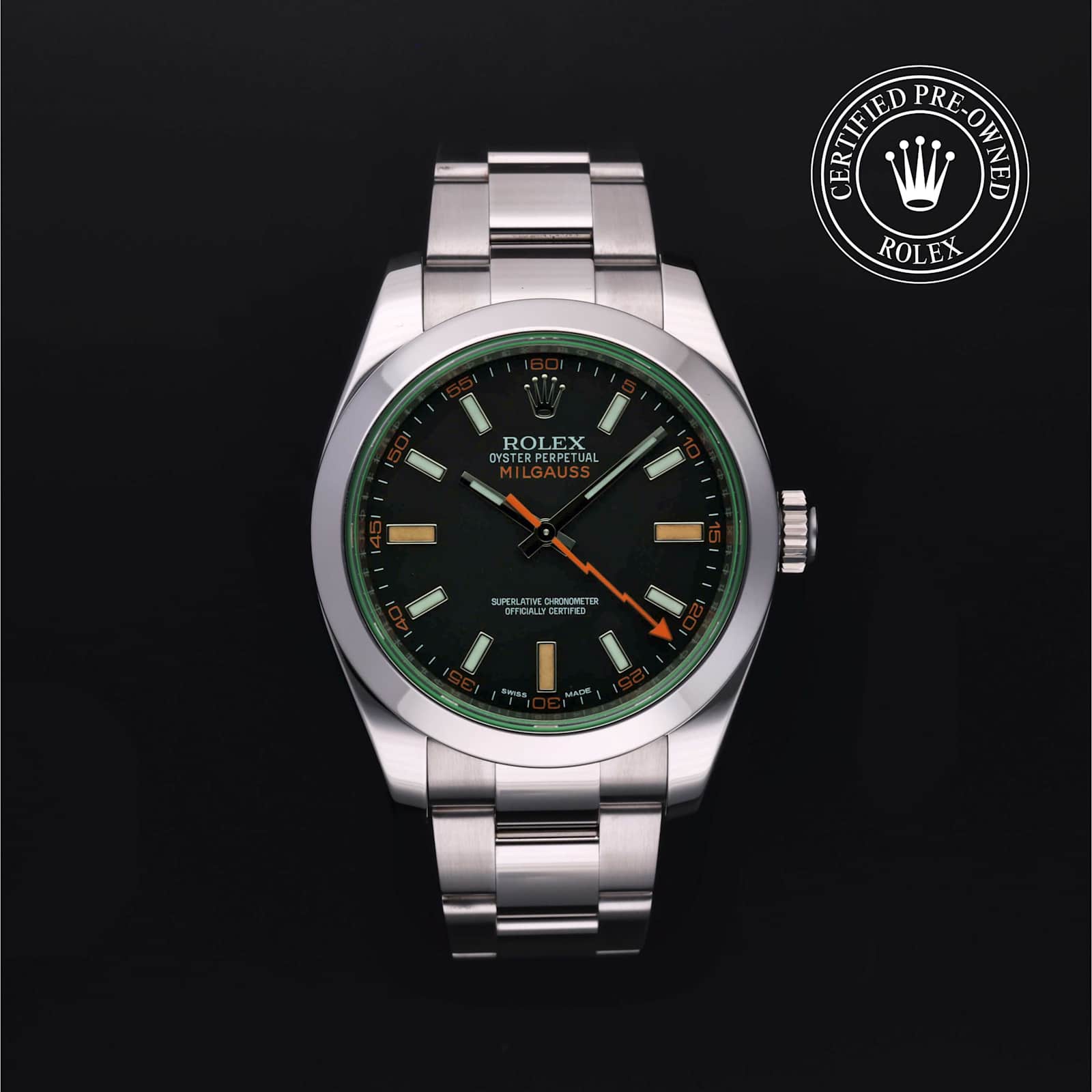 Rolex Milgauss in Steel, 116400 - Bucherer