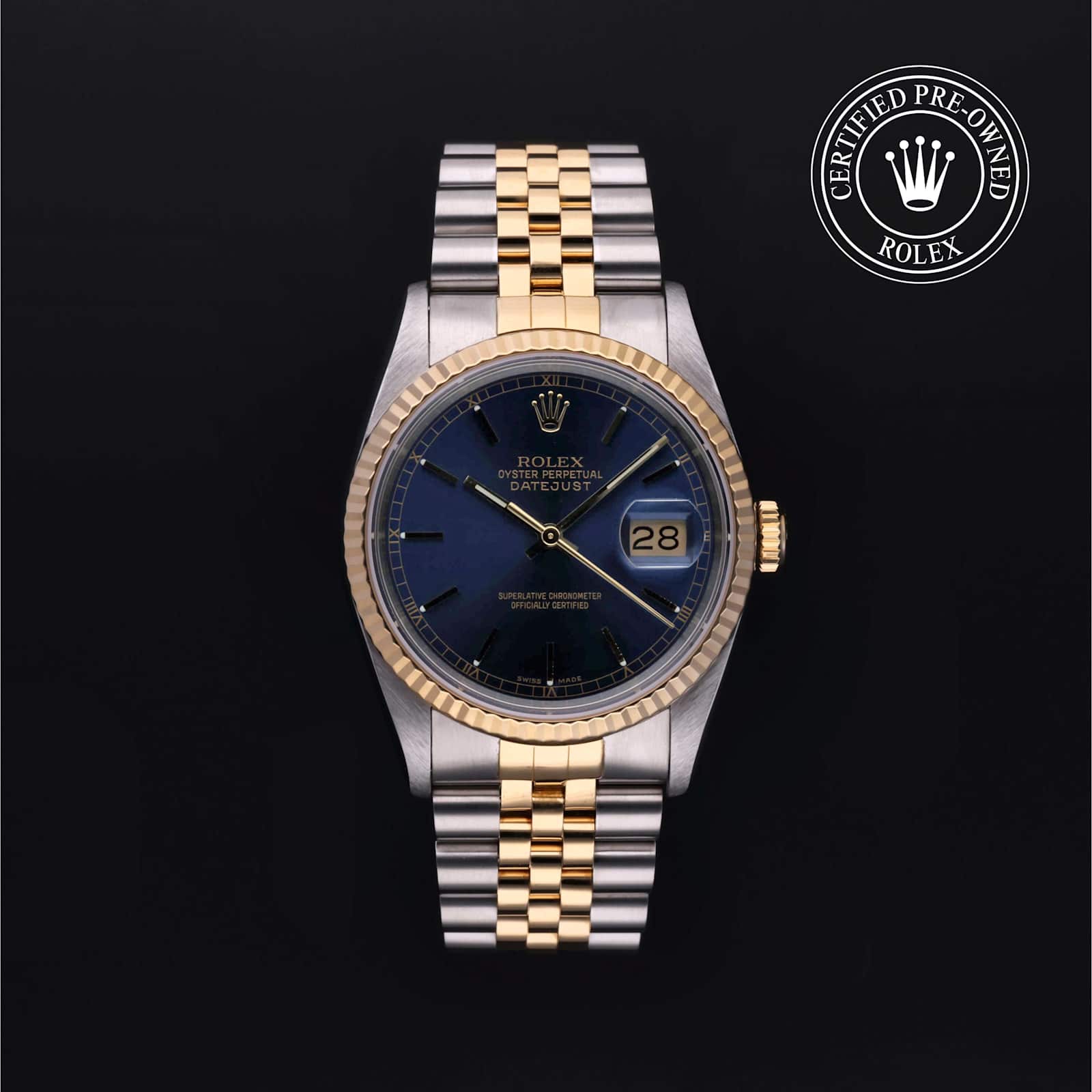 Rolex Datejust in Bicolour, 16233 - Bucherer