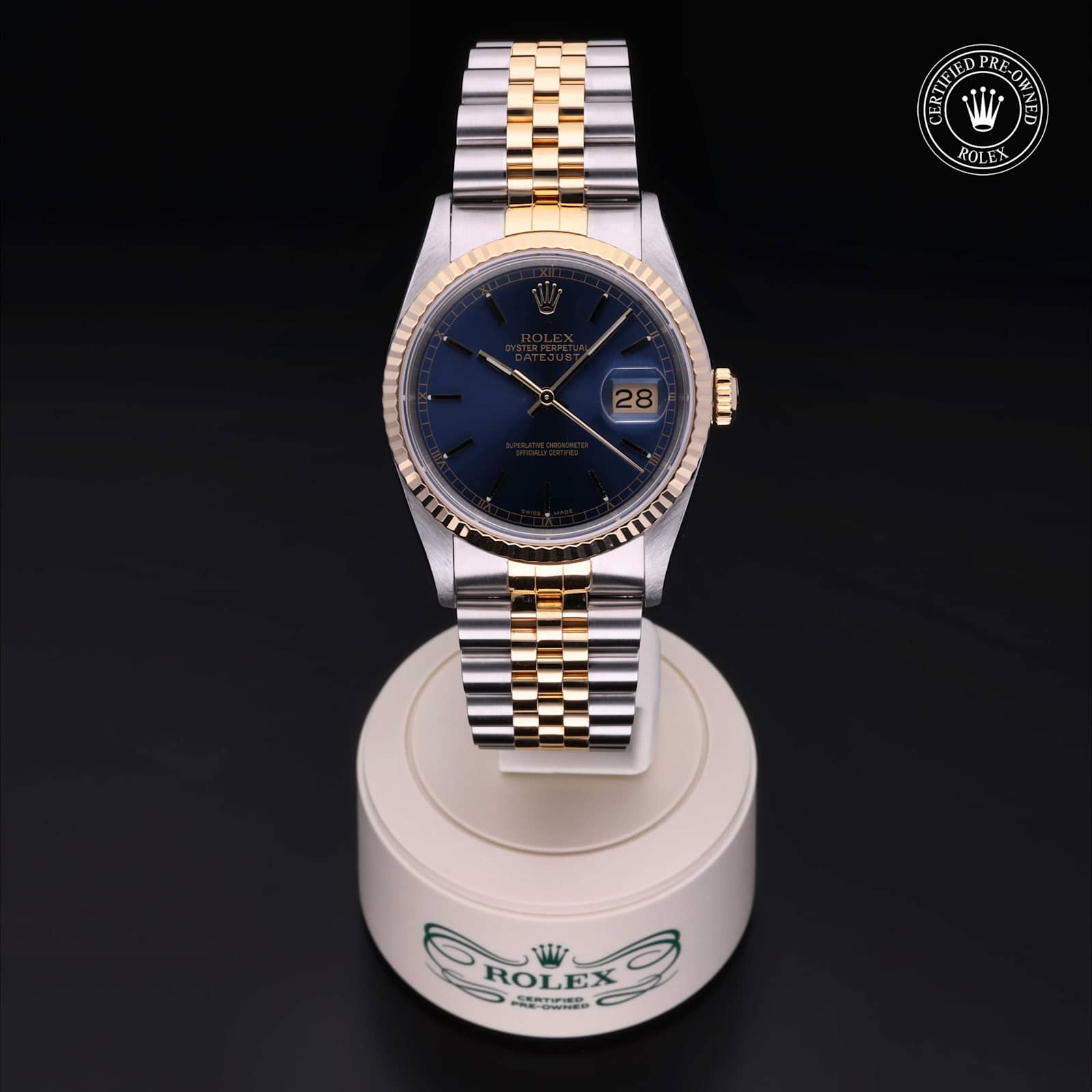 Rolex Datejust in Bicolour, 16233 - Bucherer