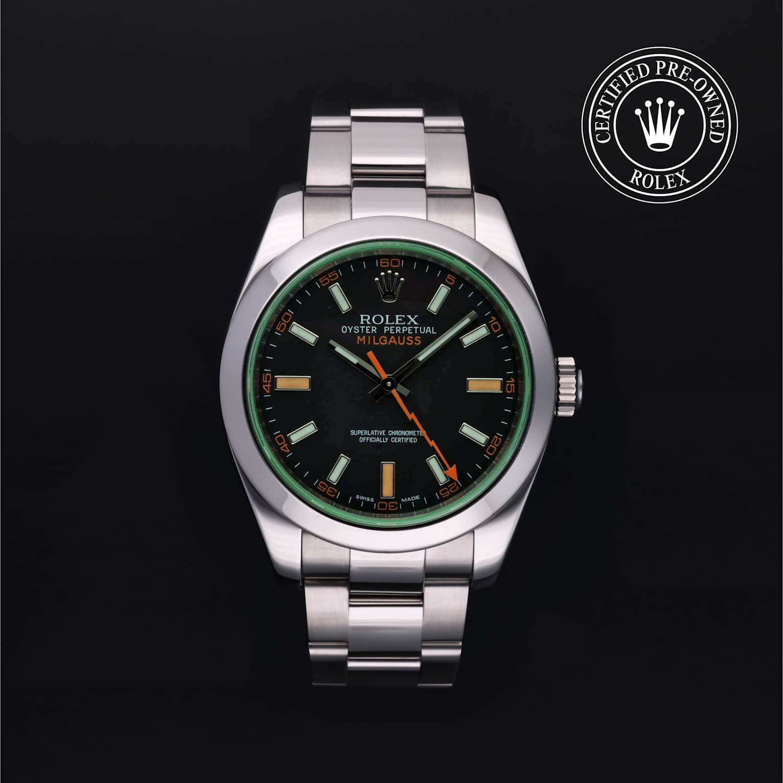 Rolex Milgauss in Steel, 116400 - Bucherer