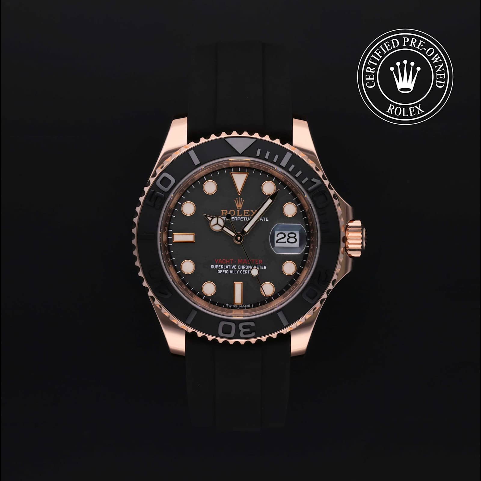 Rolex Yacht-Master in Rose Gold, 116655 - Bucherer