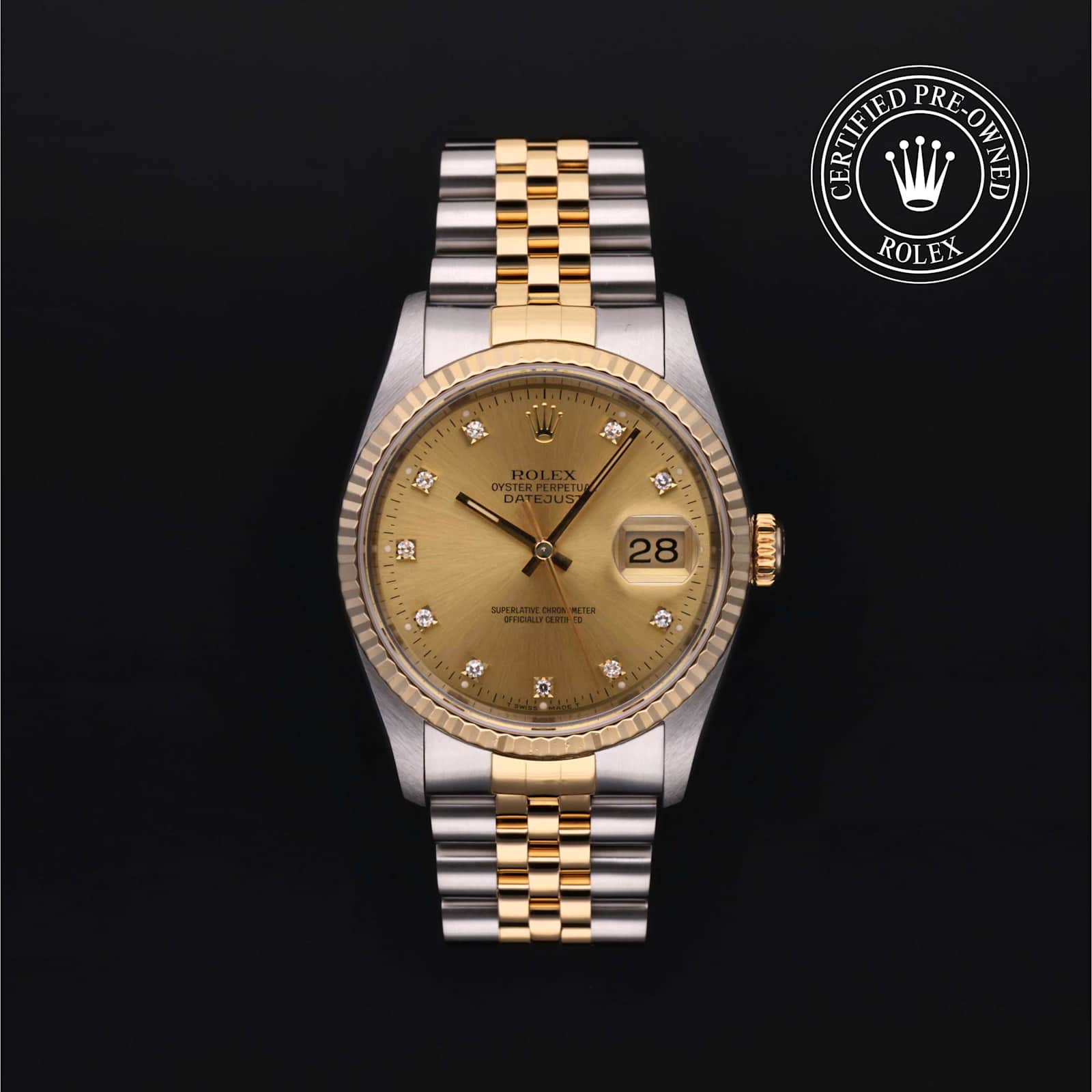 Rolex Datejust in Bicolour, 16233 - Bucherer