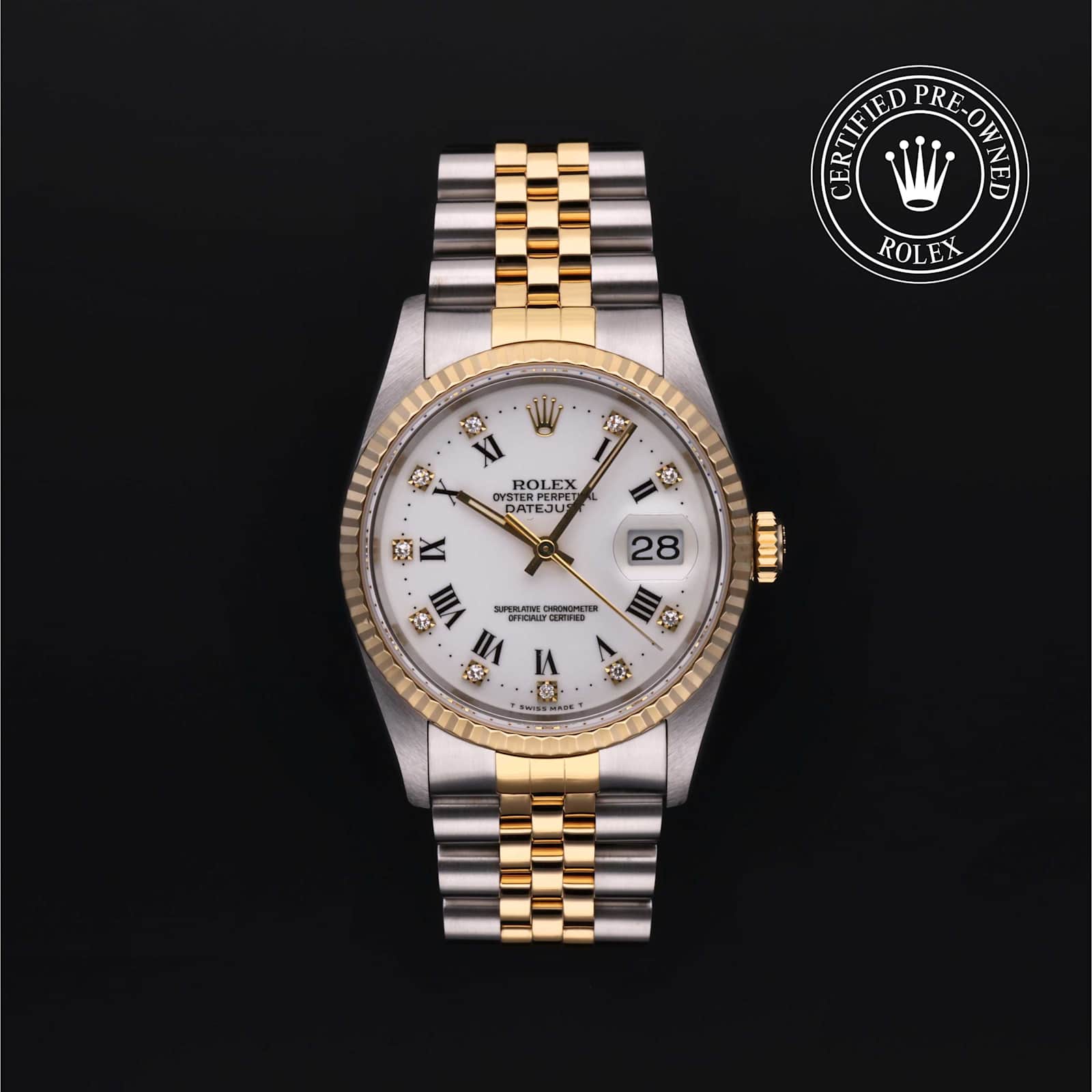 Rolex Datejust in Bicolour, 16233 - Bucherer
