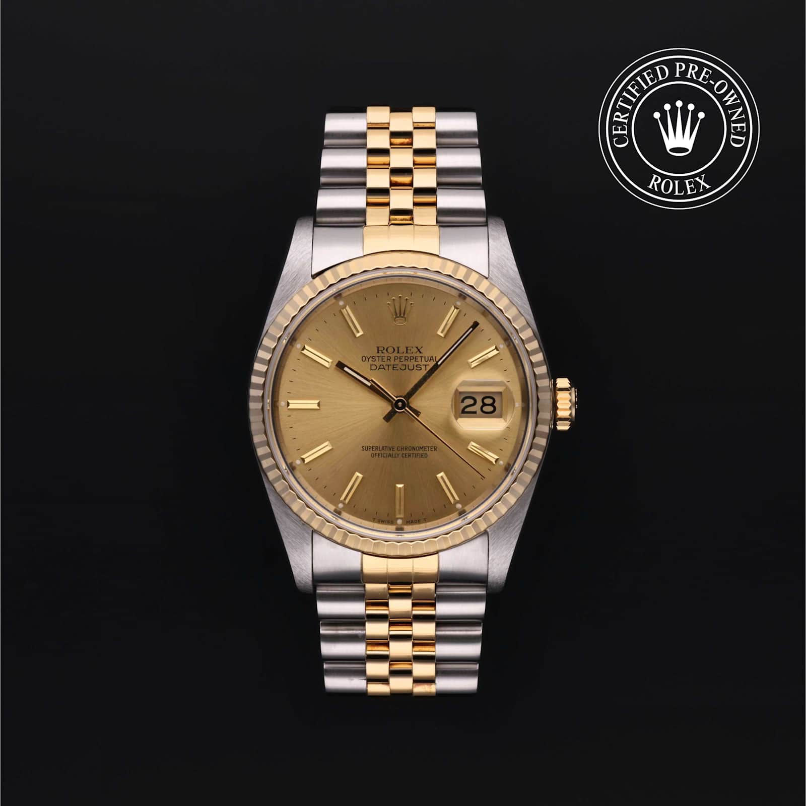Rolex Datejust en Bicolore, 16233 - Bucherer