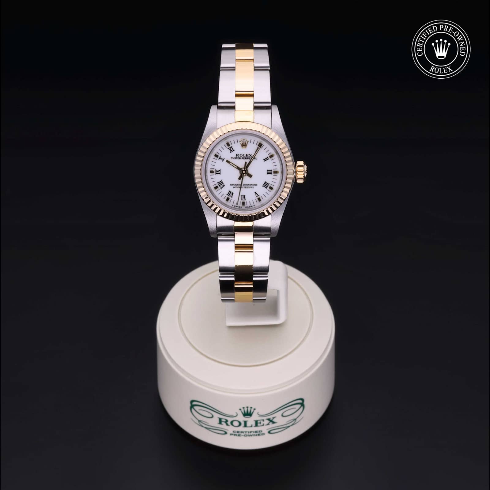 Rolex Oyster Perpetual in Bicolour, 67193 - Bucherer