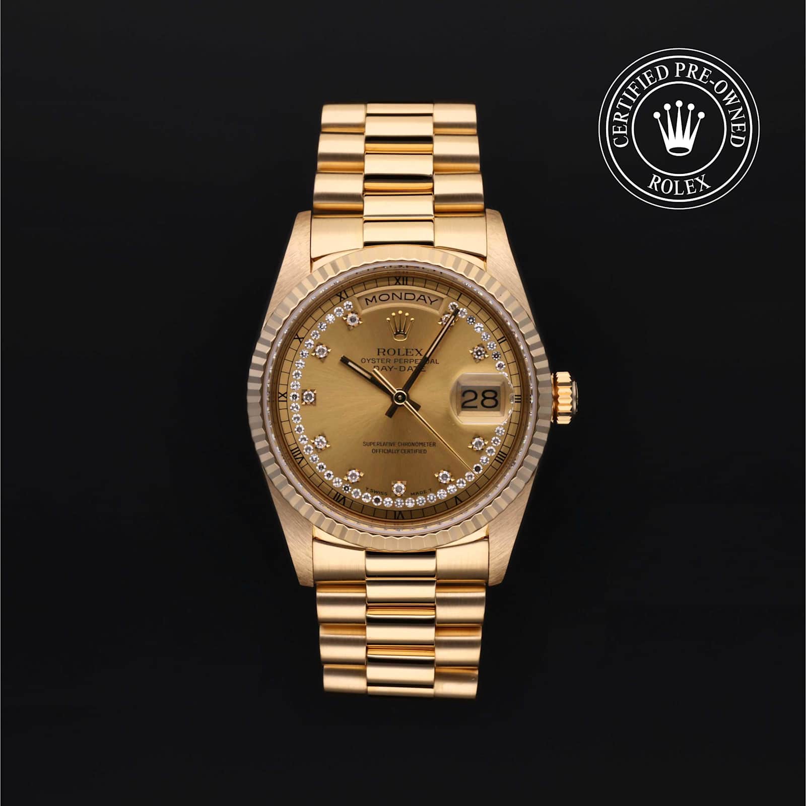 Rolex Day-Date in Yellow Gold, 18238 - Bucherer