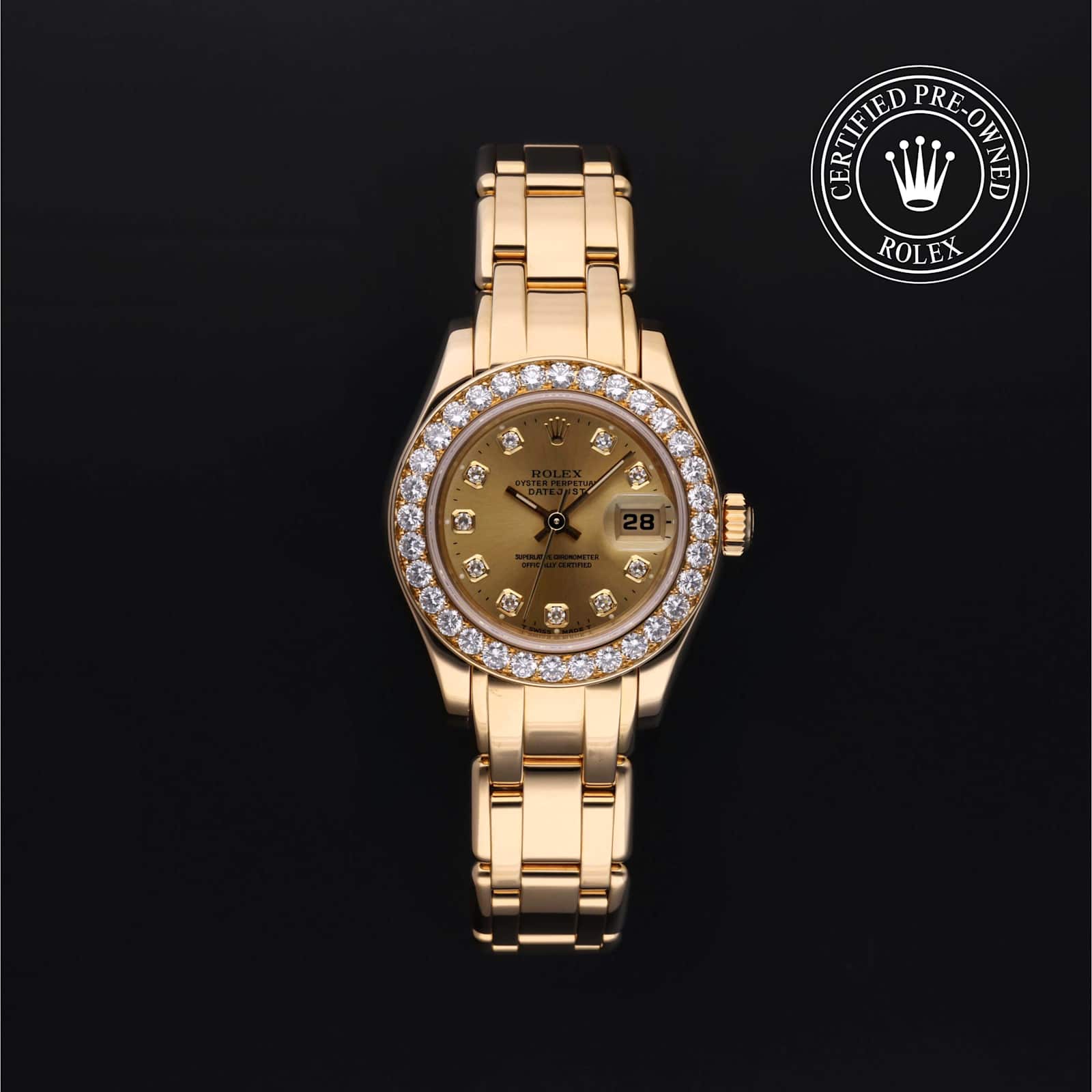 Rolex Pearlmaster in Yellow Gold, 69298 - Bucherer