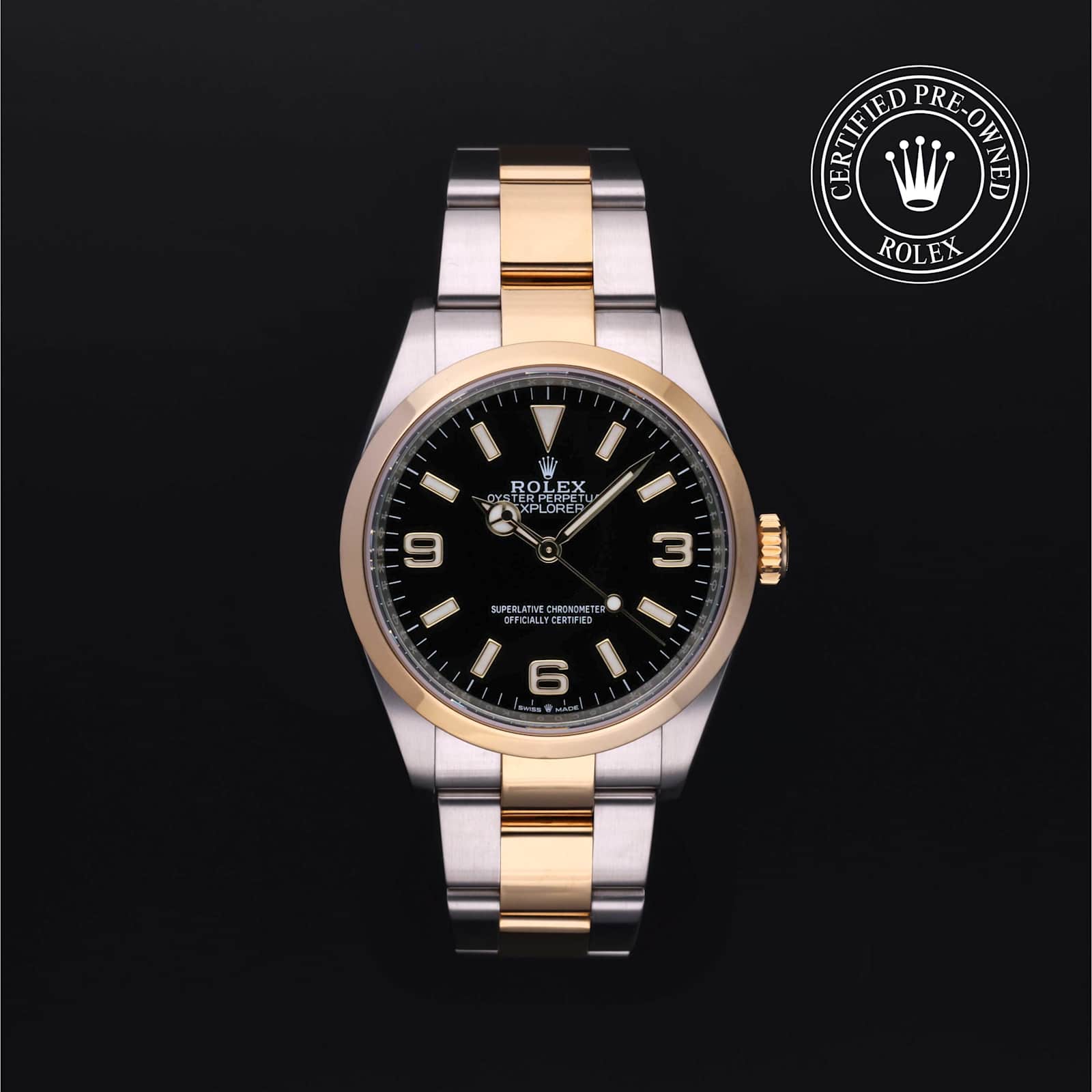 Rolex Explorer in Bicolour, 124273 - Bucherer