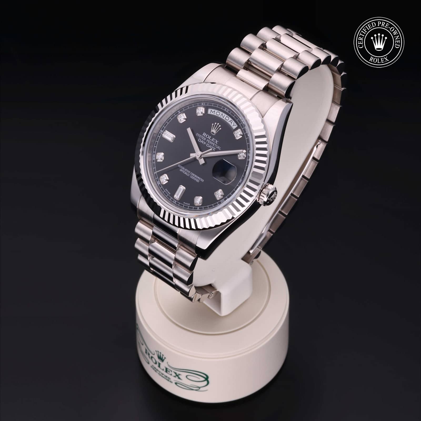 Rolex Day-Date in White Gold, 218239 - Bucherer