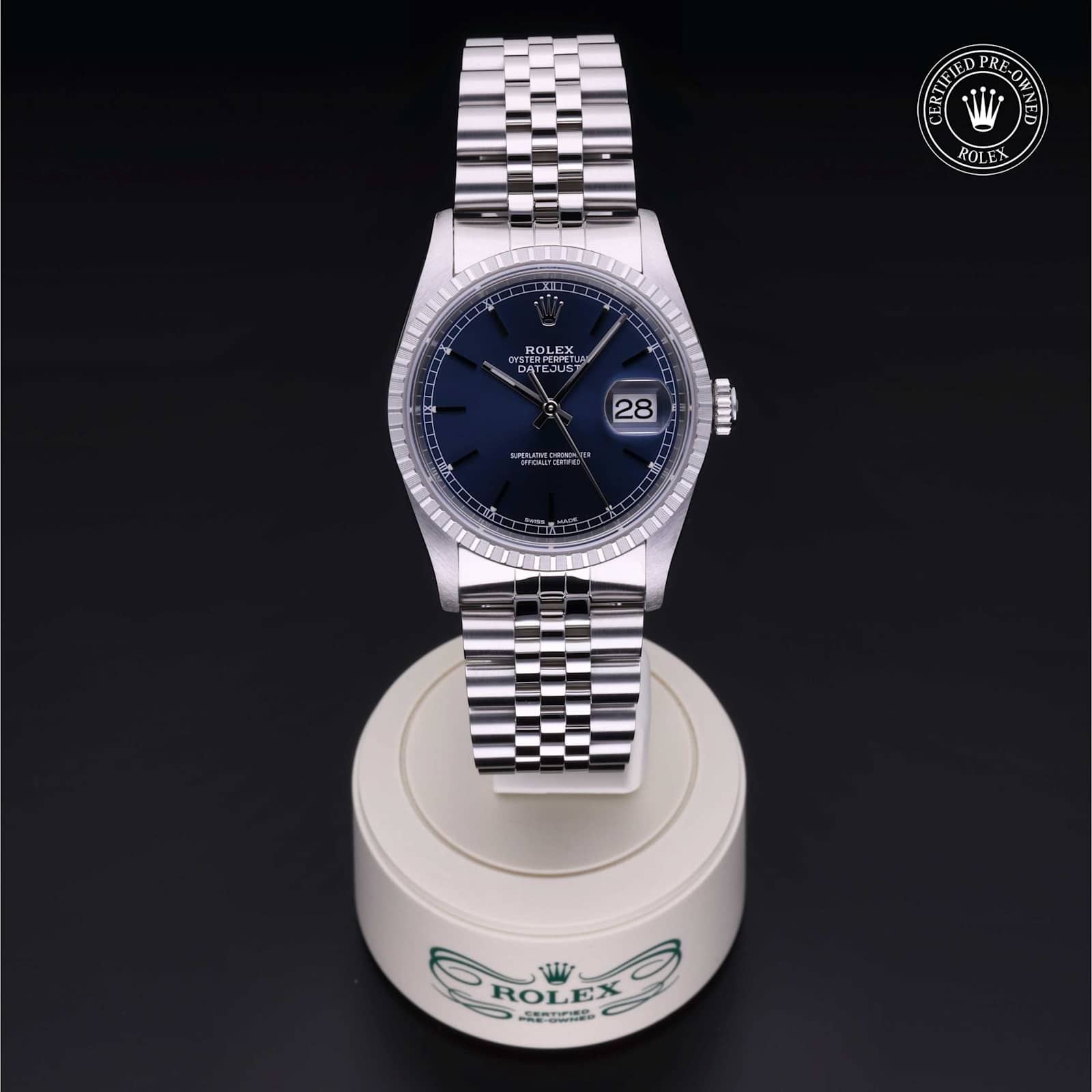 Rolex Datejust in Steel, 16220 - Bucherer