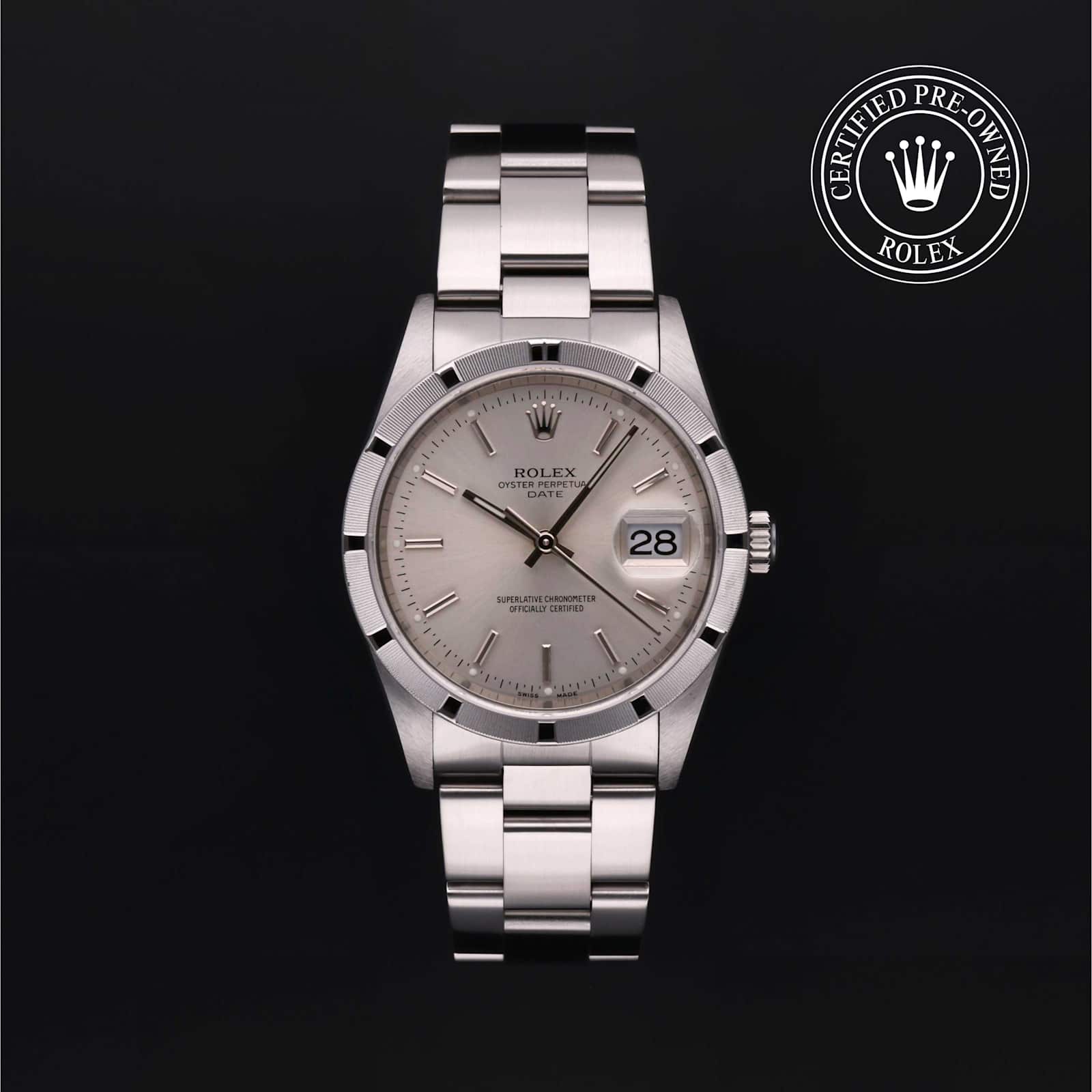 Rolex Date in Steel, 15210 - Bucherer