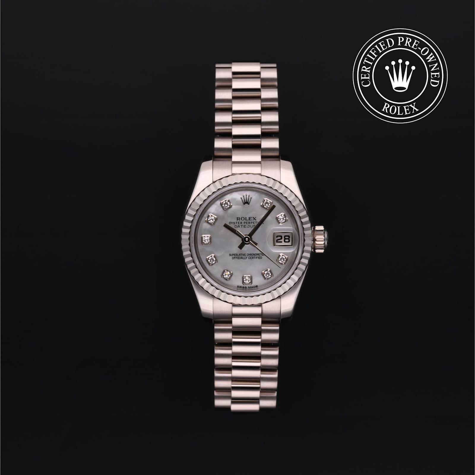 Rolex Datejust in White Gold, 179179 - Bucherer
