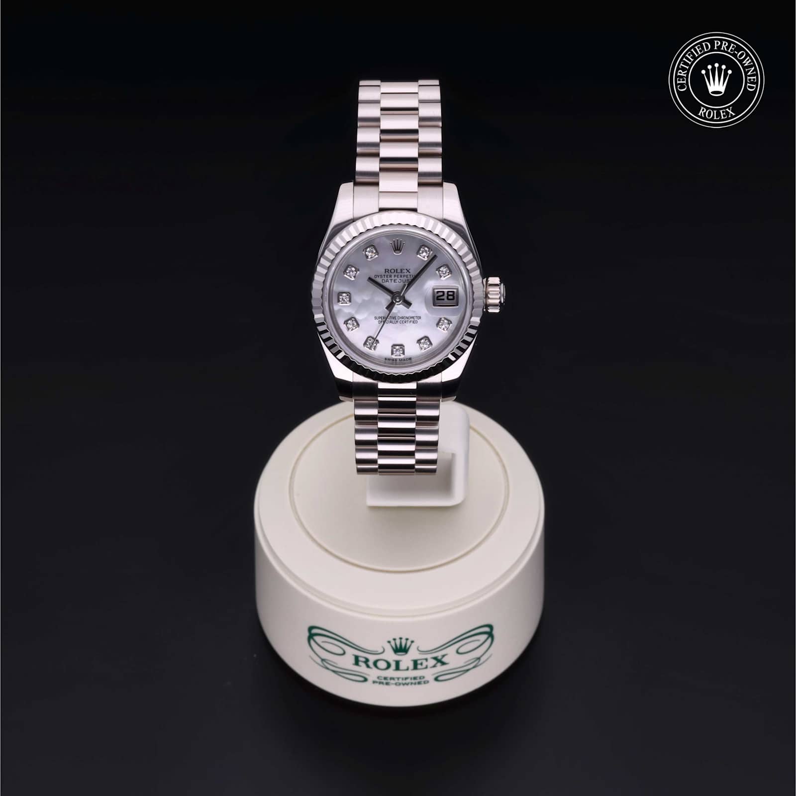 Rolex Datejust in White Gold, 179179 - Bucherer